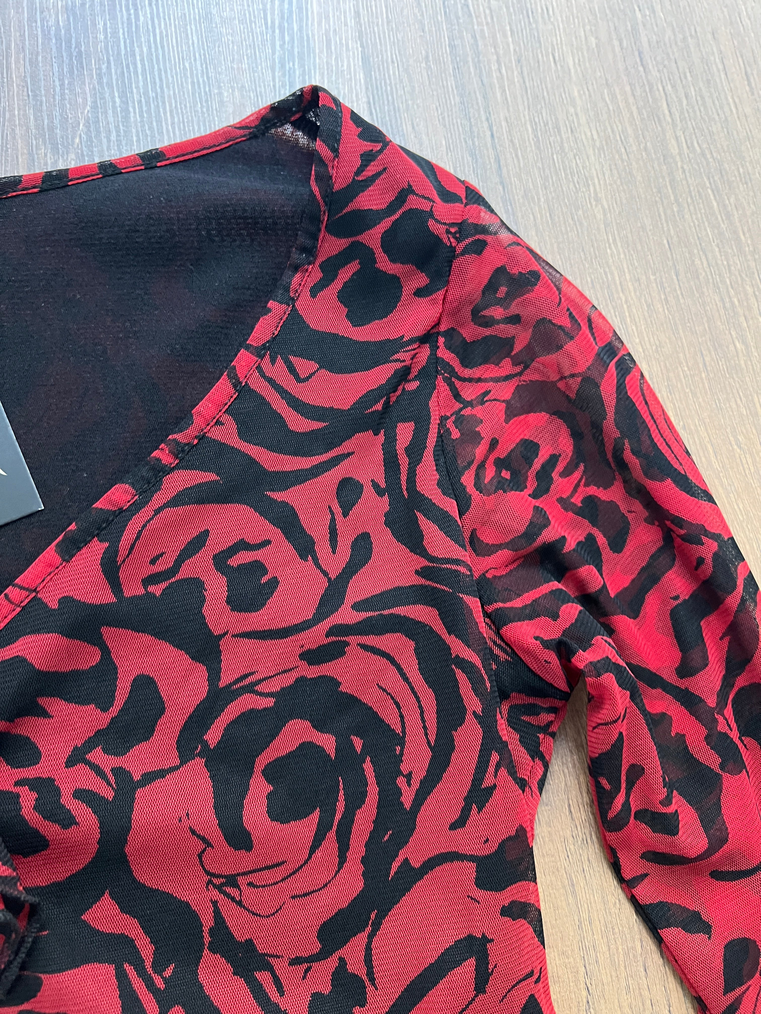 Roses Mesh Top 🙋‍♀️ (S/M)