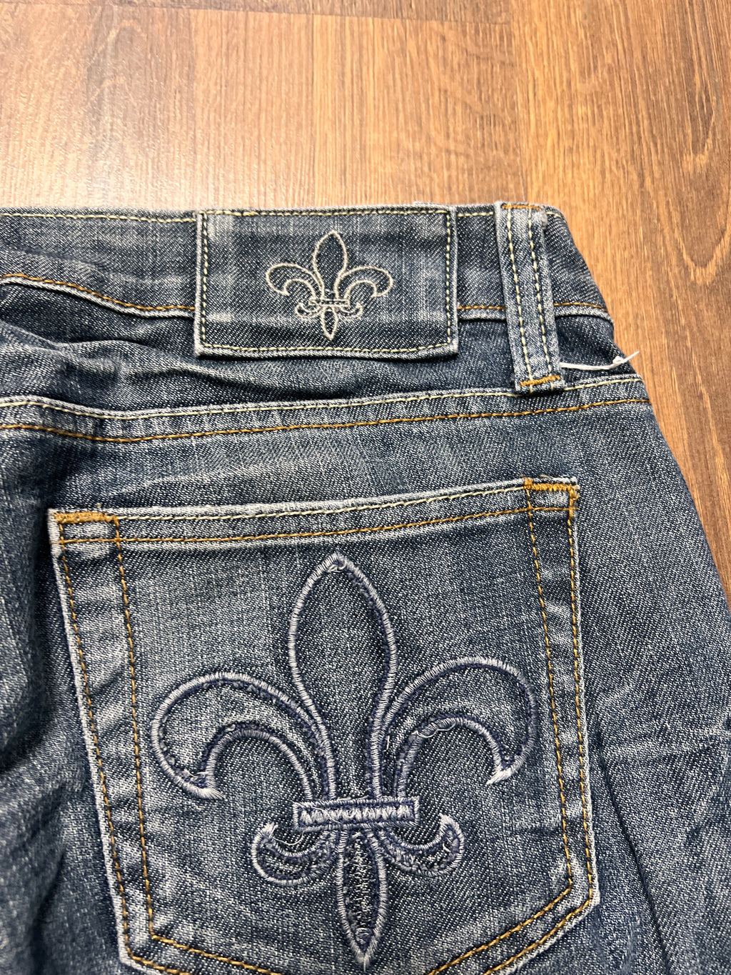 Floral Flared Jeans(28x30)