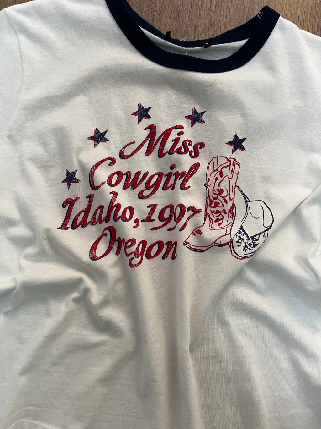 Cowgirl Crop Top🙋‍♀️ (M)