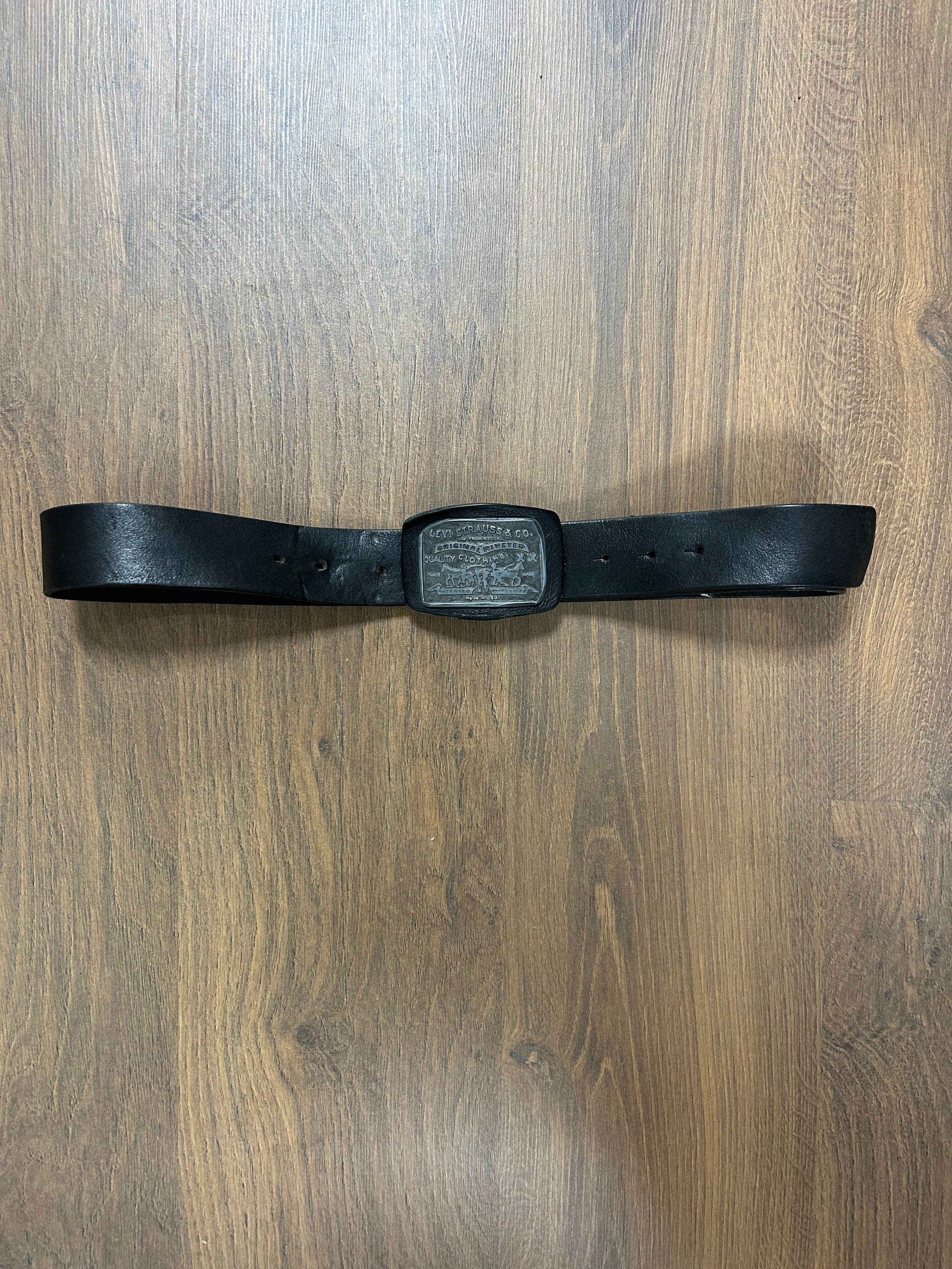 Levis leather  Big Metal Buckle Belt (31/40)