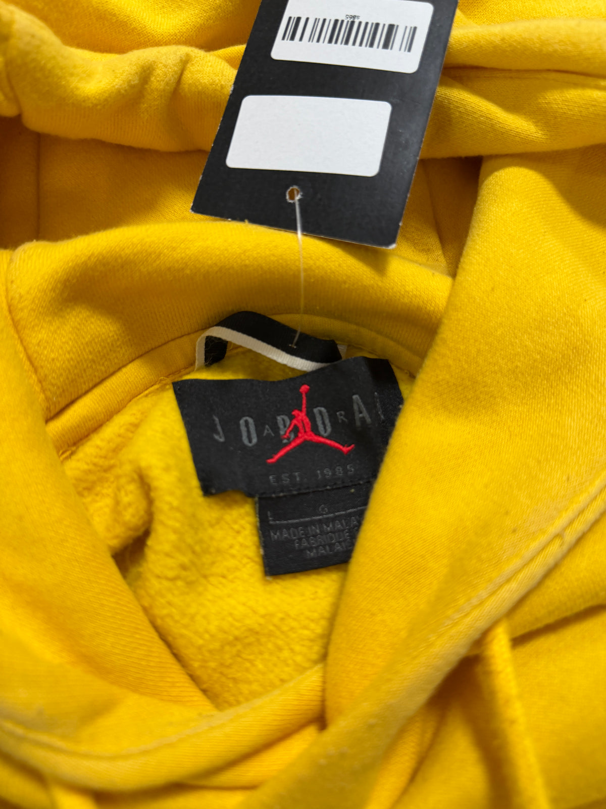 Jordan Yellow Hoodie (XL)