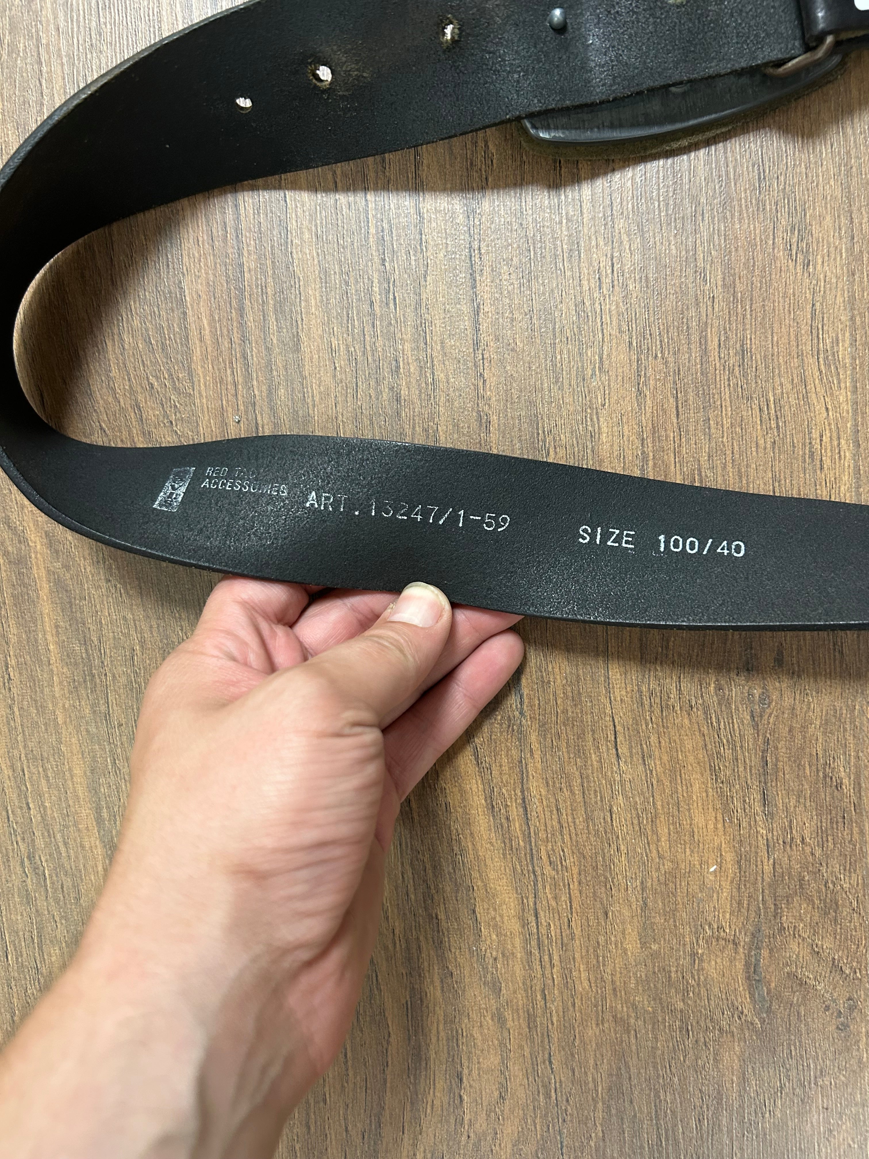 Levis leather  Big Metal Buckle Belt (31/40)