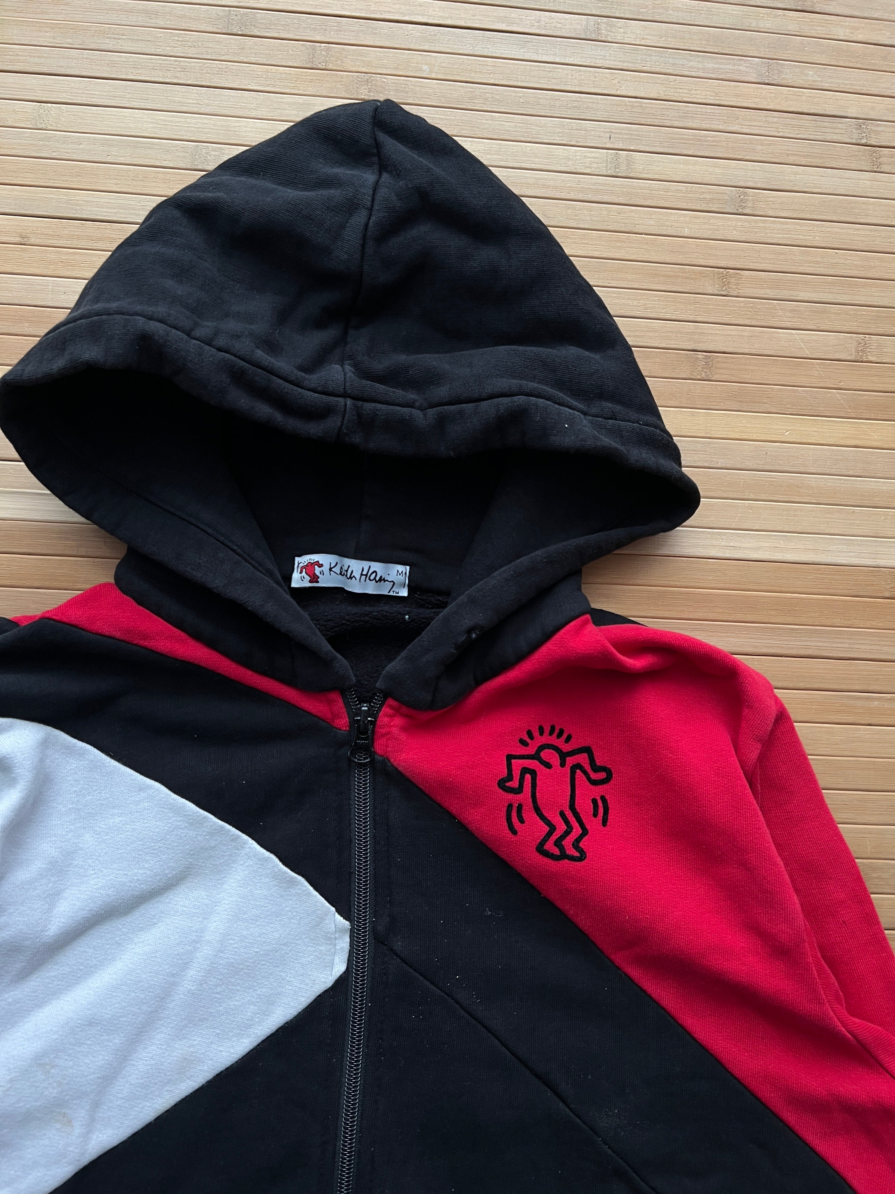 Keith Hearing Zip Up Hoodie (M)