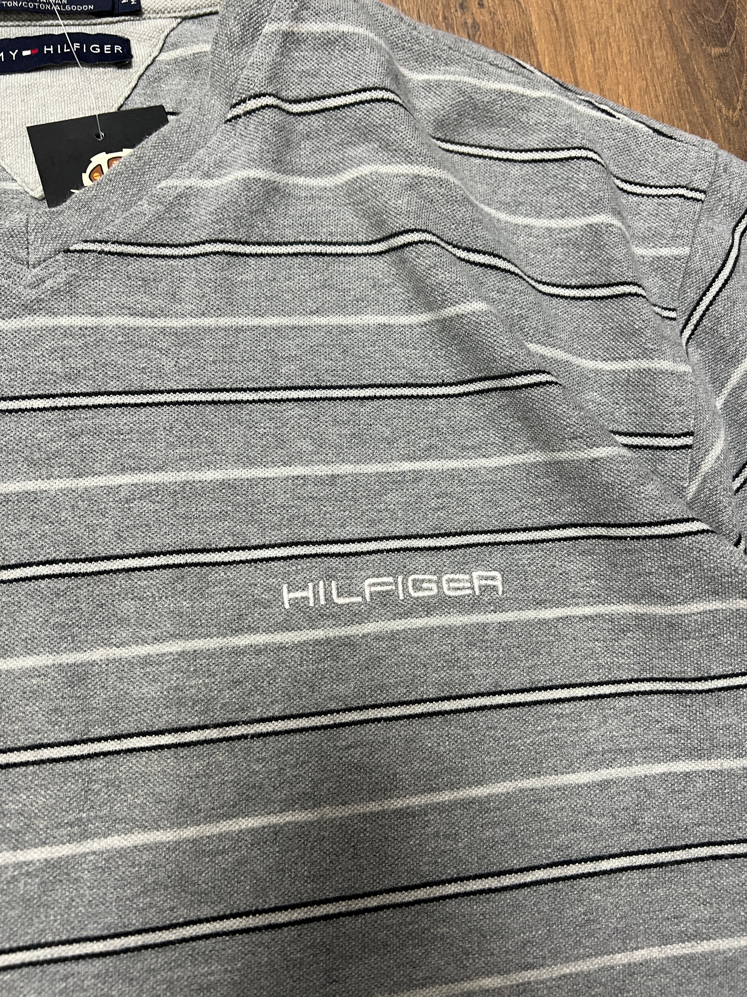 Tommy Striped T-Shirt (XL)
