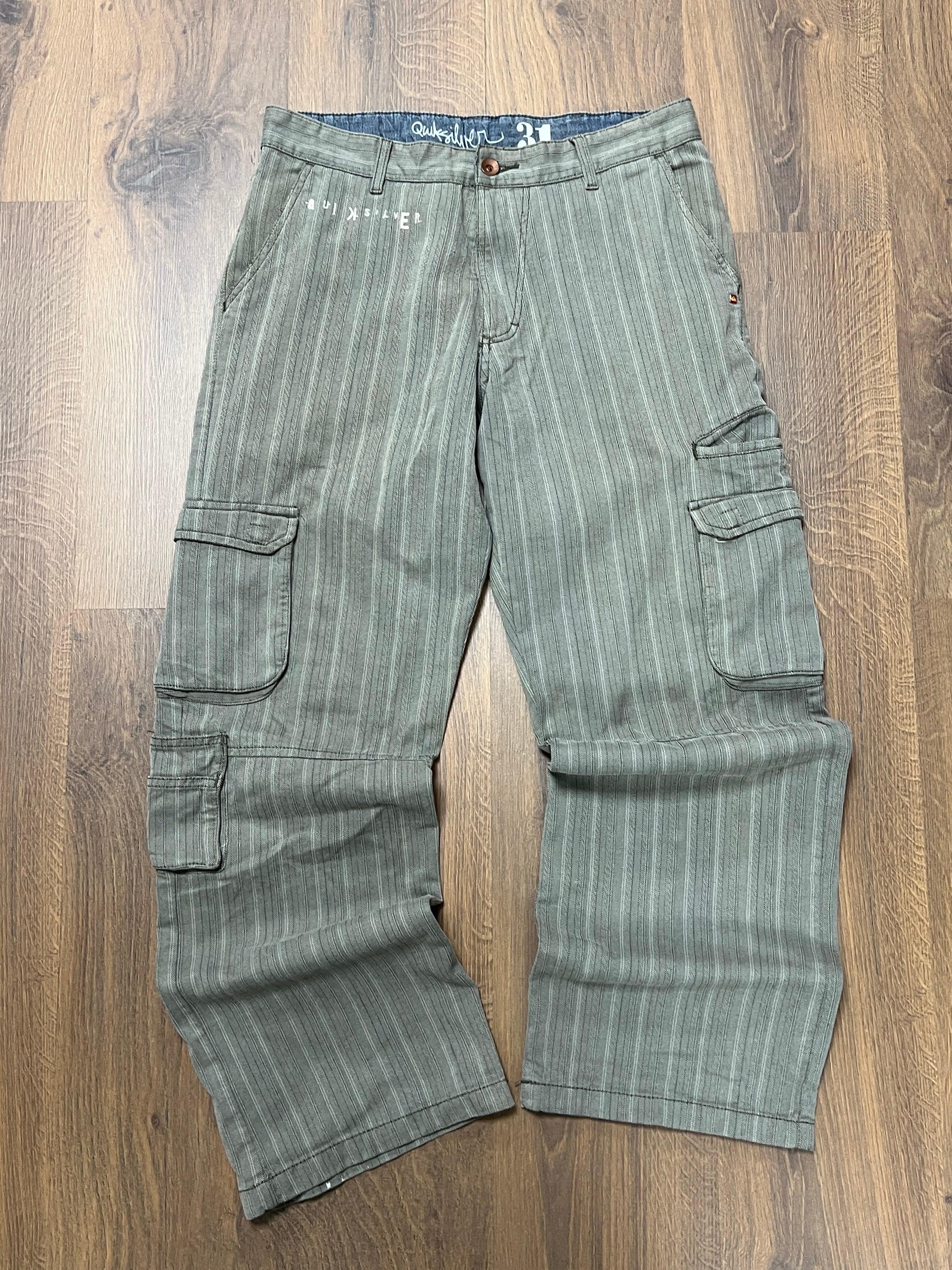 Quicksilver Striped Pants (32x30)