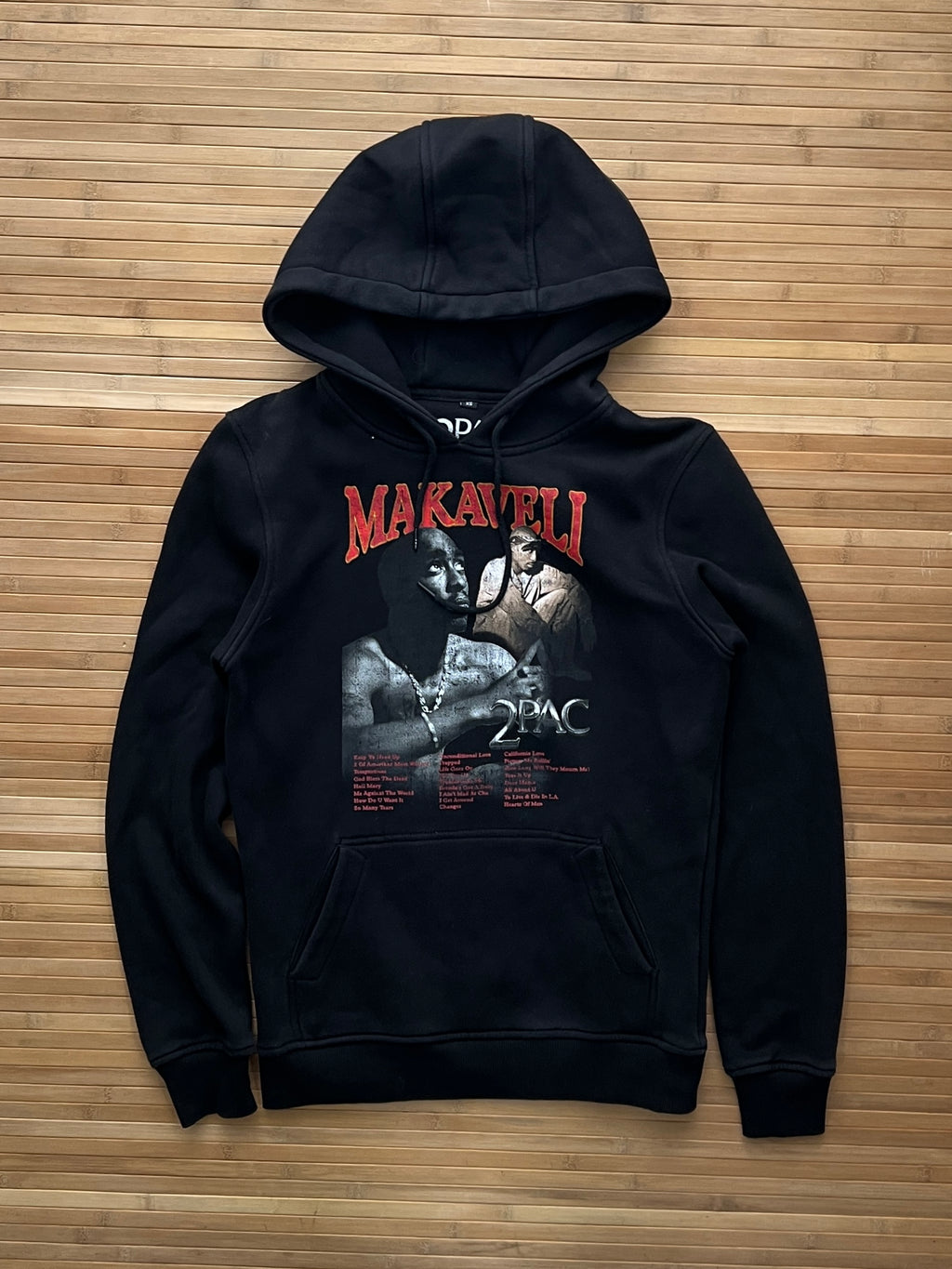 Makaveli 2 Pac Hoodie (S)