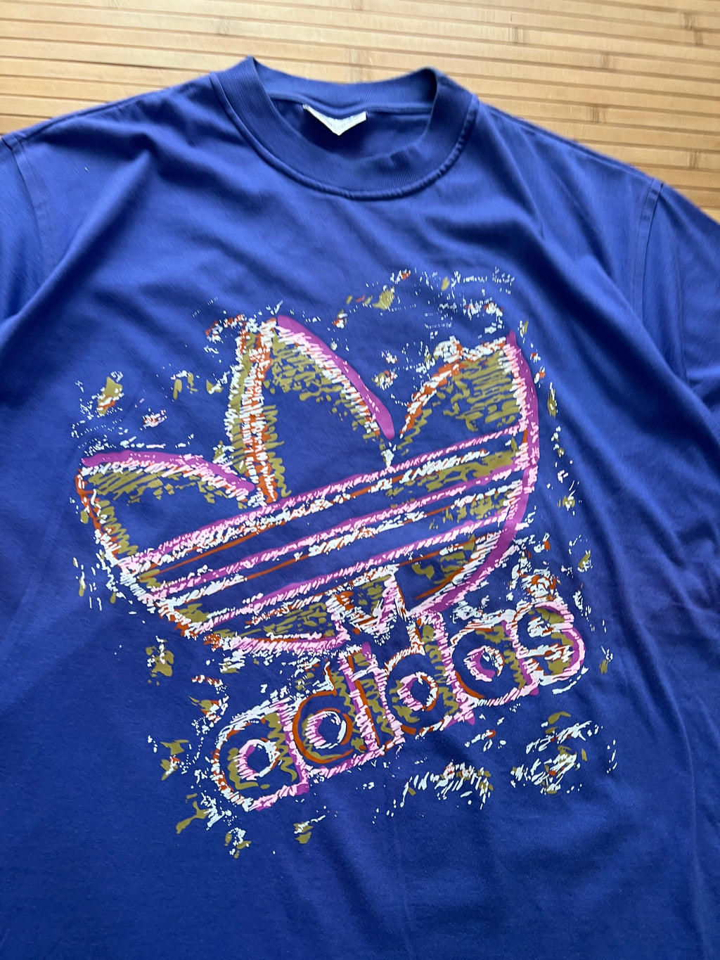90s Adidas Logo Tshirt (XL)