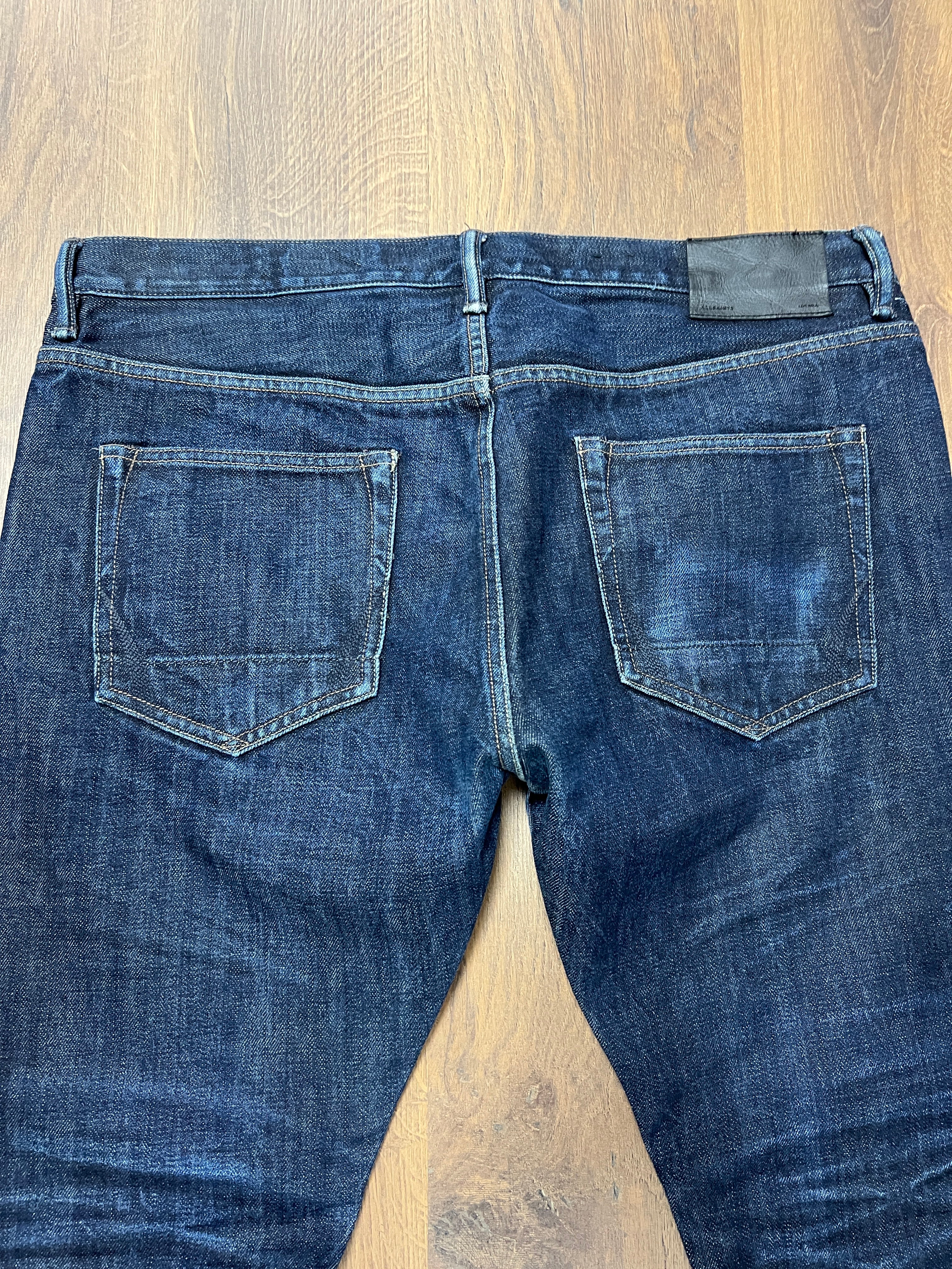 All Saints Salvaged Denim Jeans (36x30)