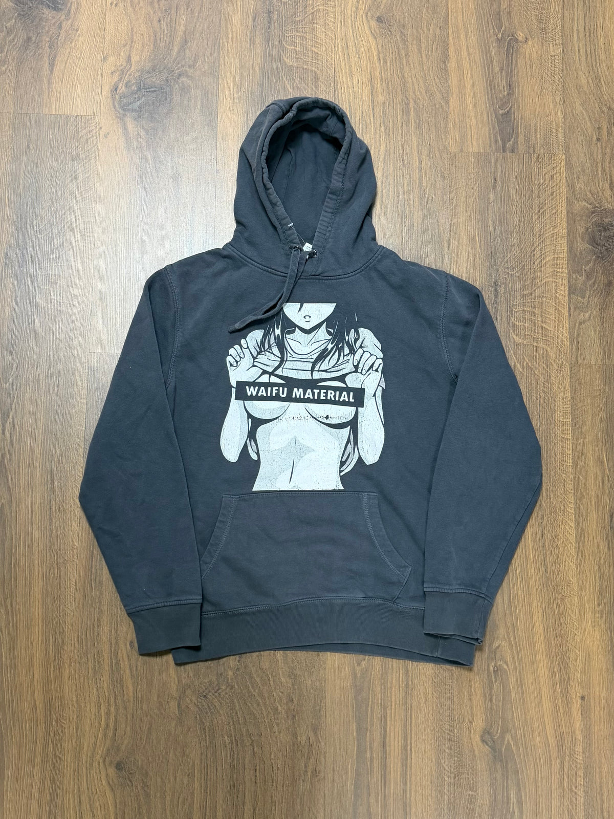 Waifu Material Funny Hoodie(M)