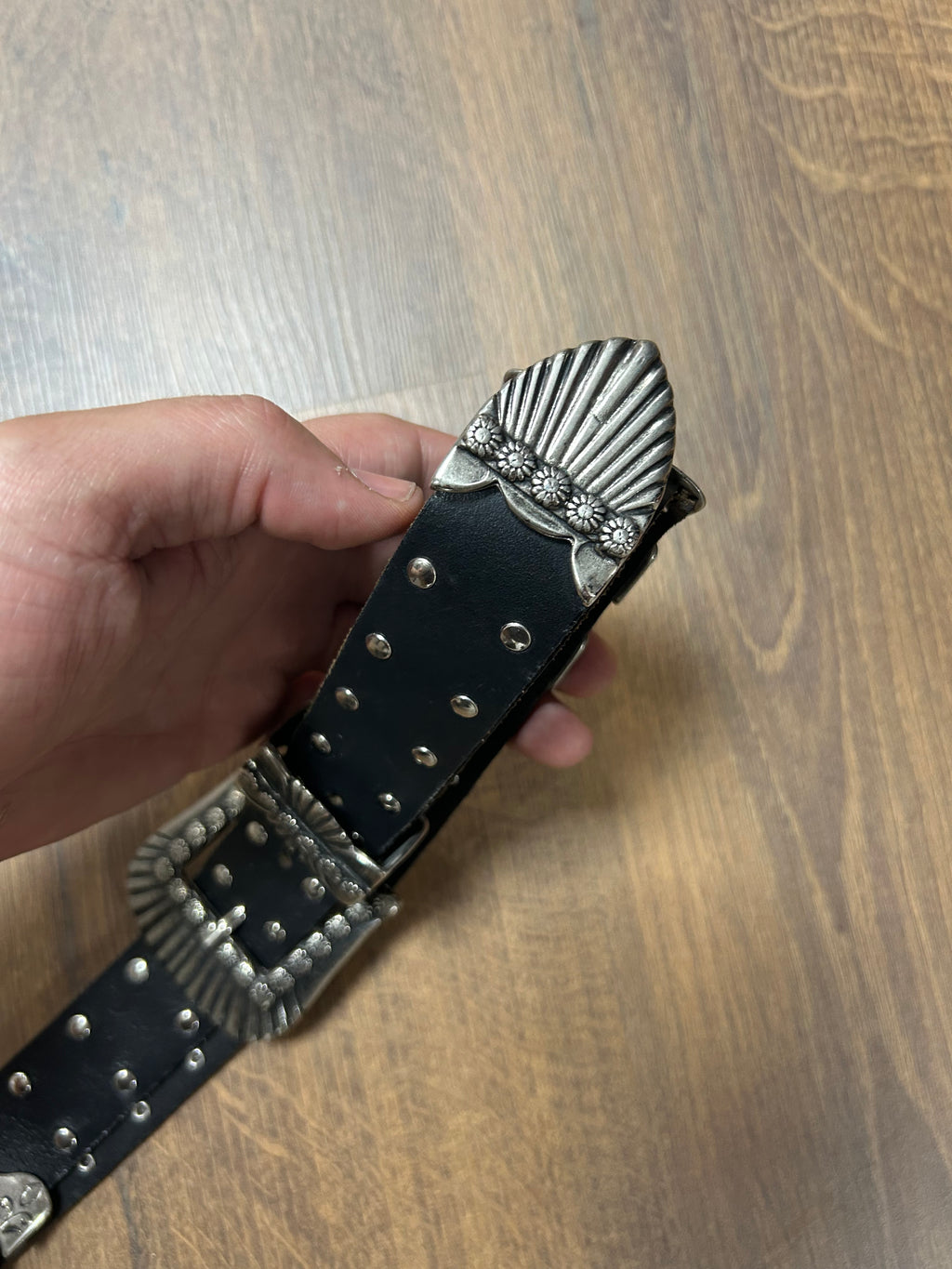 Western Leather Belt (32/35)