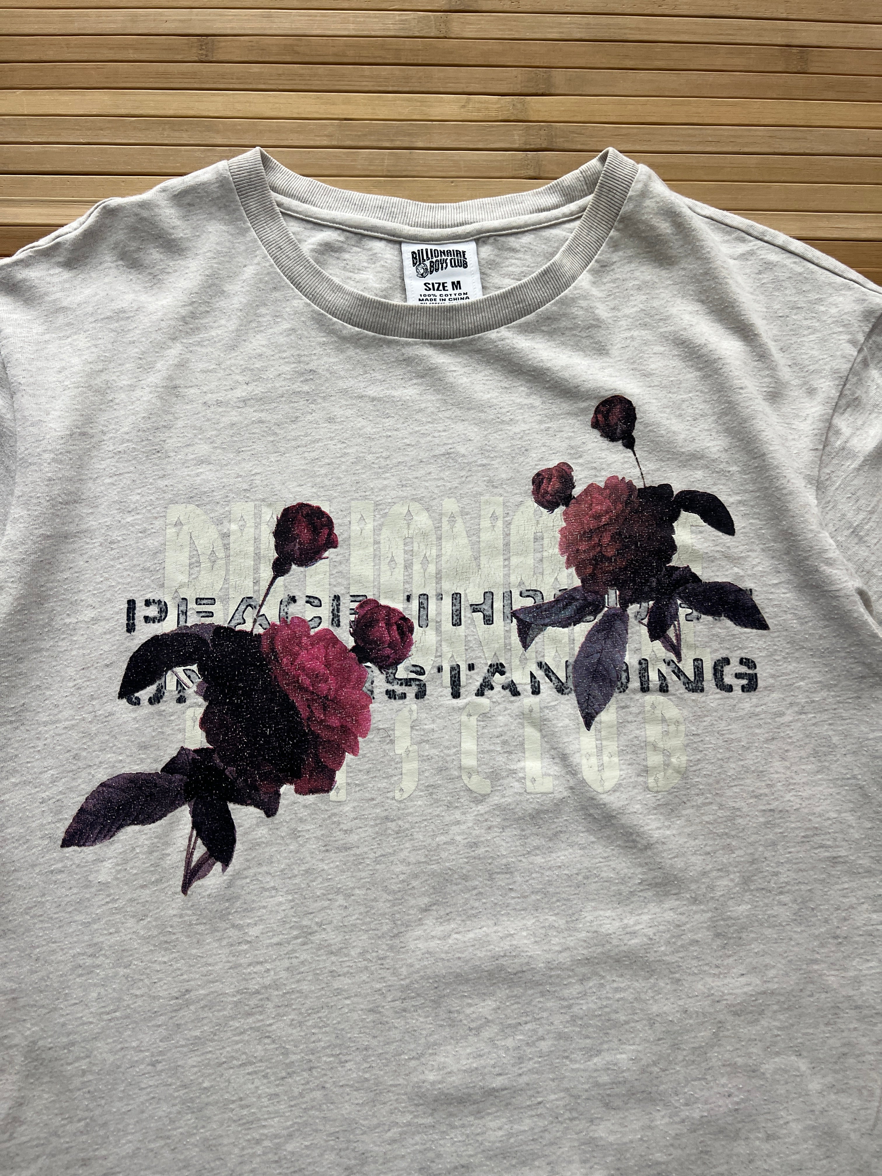 Billionaire Boys Club Roses Tshirt (M)