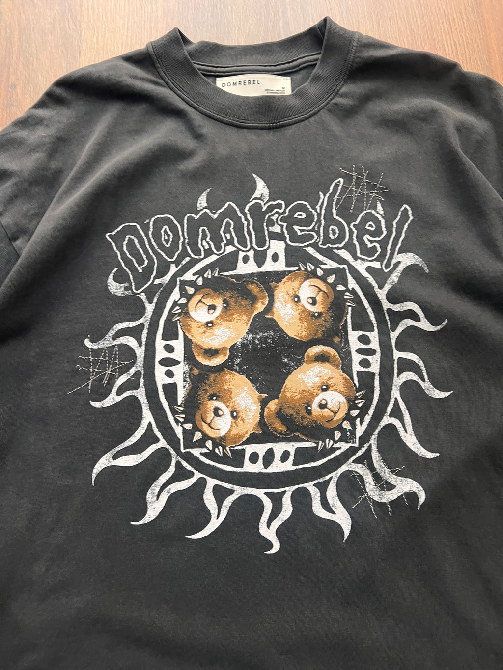 Domrebel Metal Bear T-Shirt New With Tags (M)