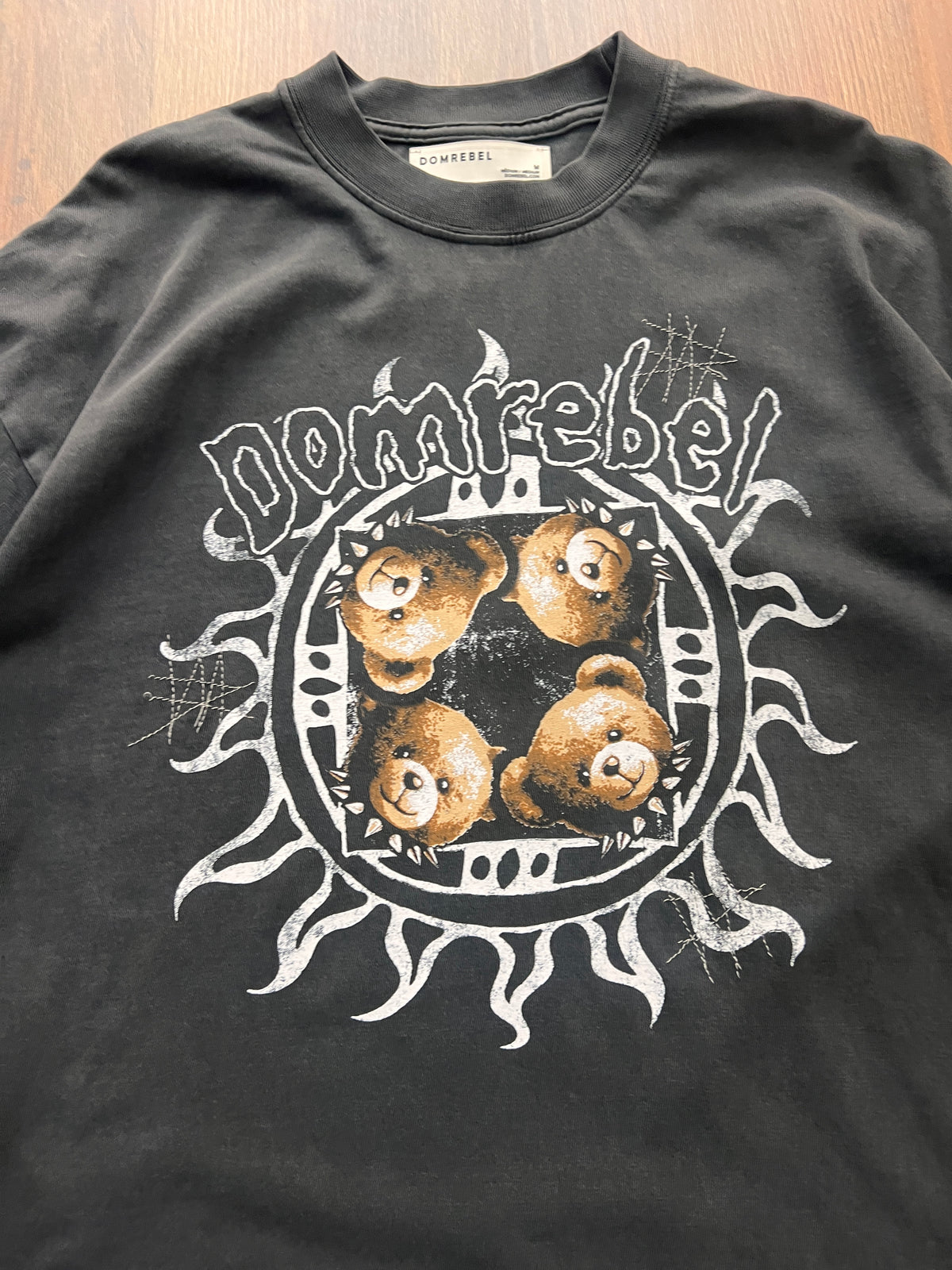 Domrebel Metal Bear T-Shirt New With Tags (M)