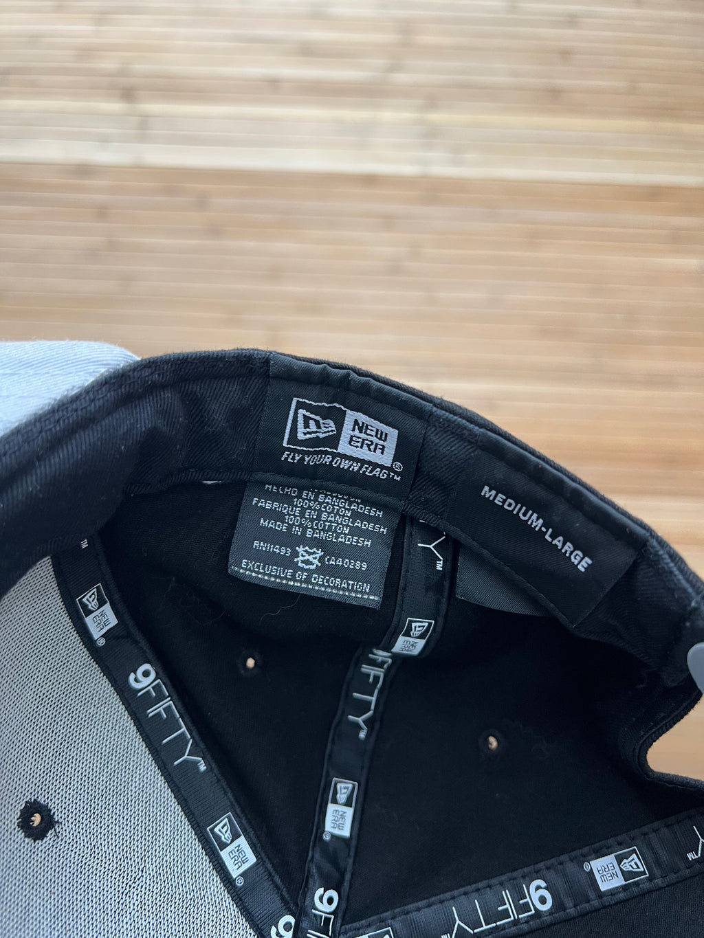 Raiders New Era Hat (one size)