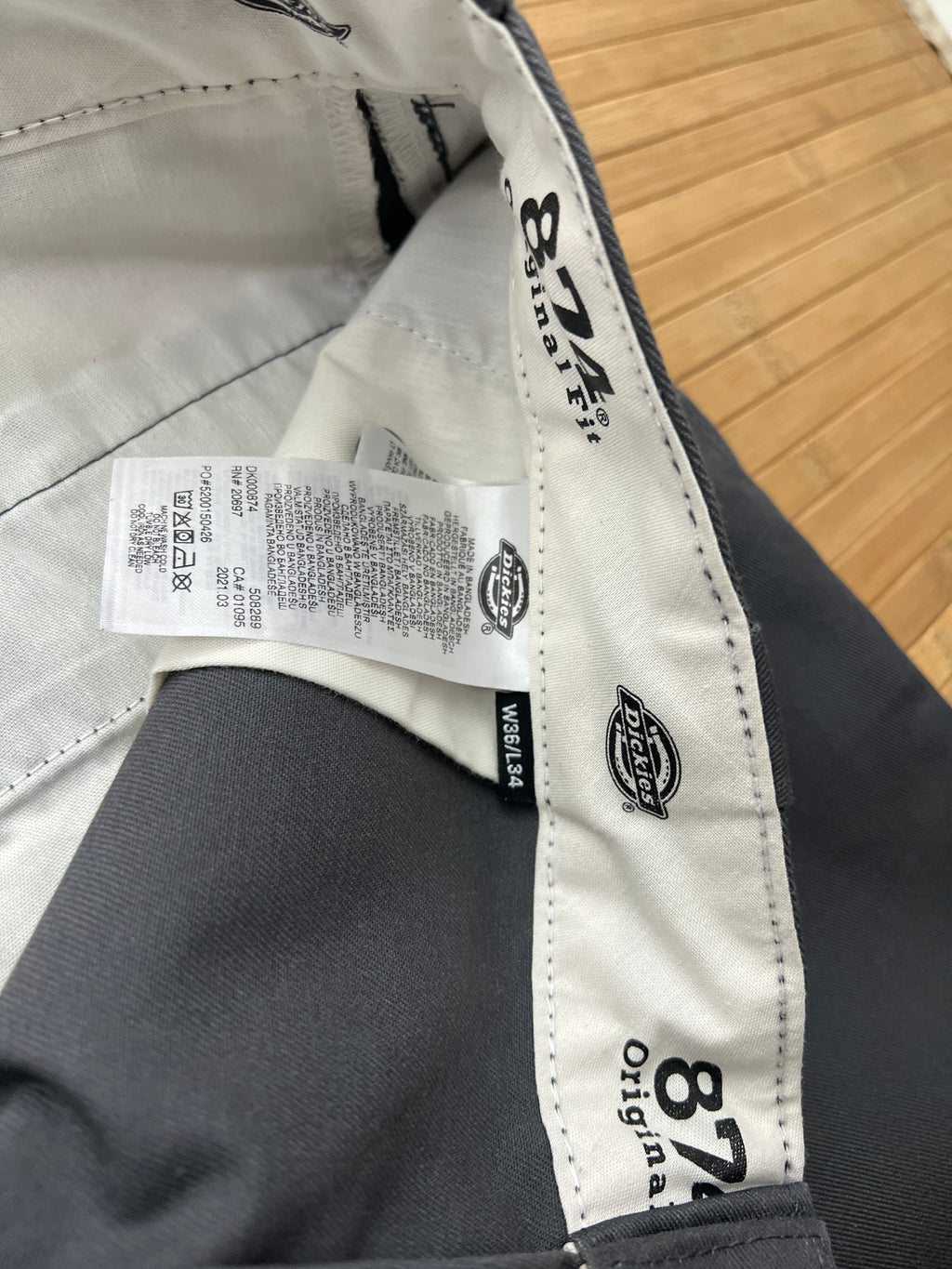 Dickies Grey Chino Pants (34x34)