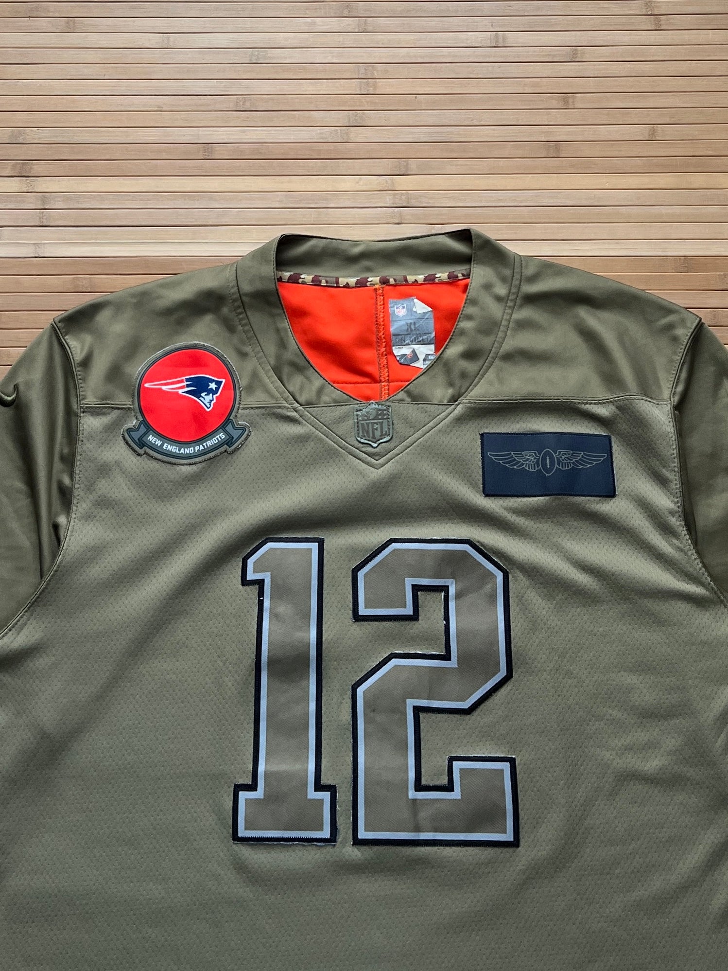 Tom Brady 2019 NFL Military Jersey (2XL)