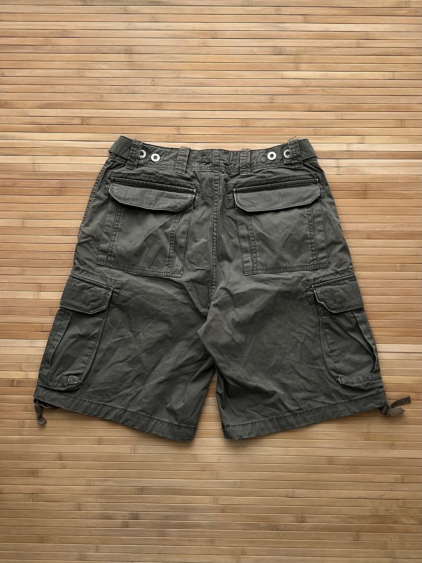 Green Cargo Shorts (33)