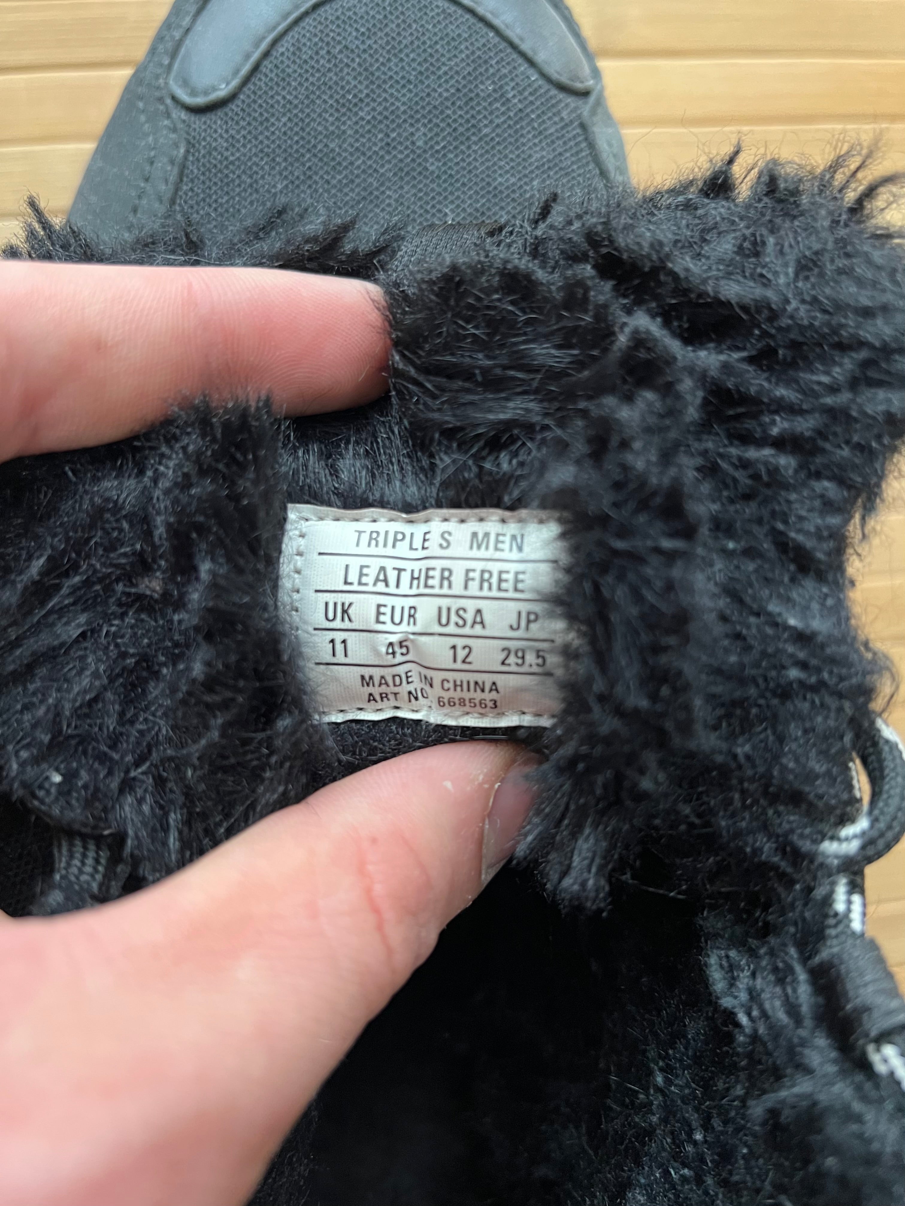 Balenciaga Triple S Limited Fur Edition (45)