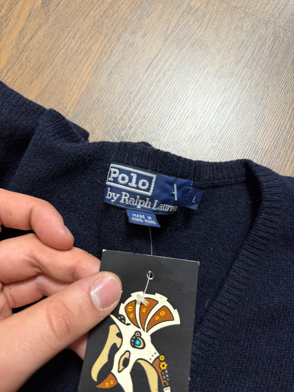 Polo Wool sweater(XL)