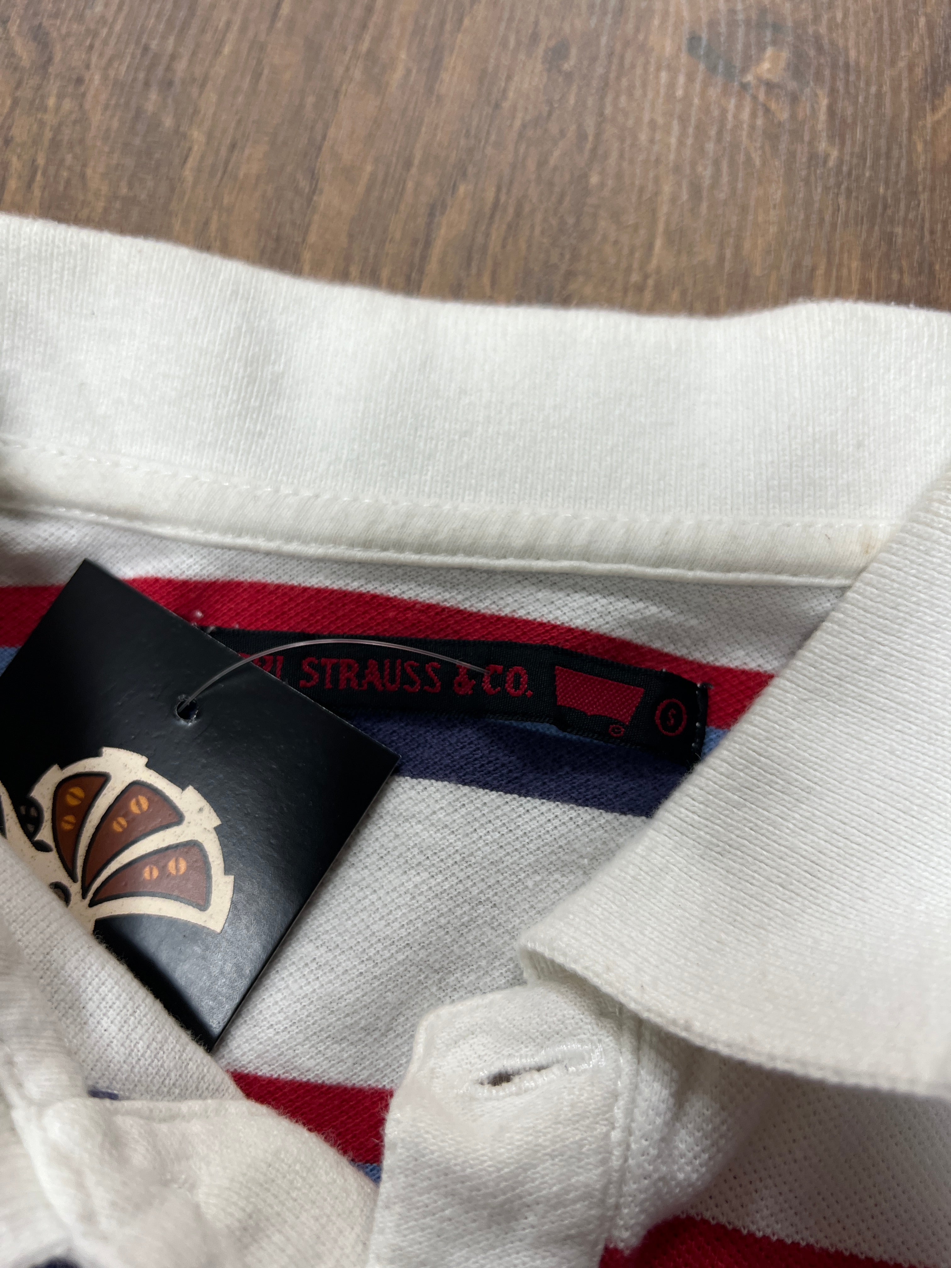 Levis Striped Polo (M)