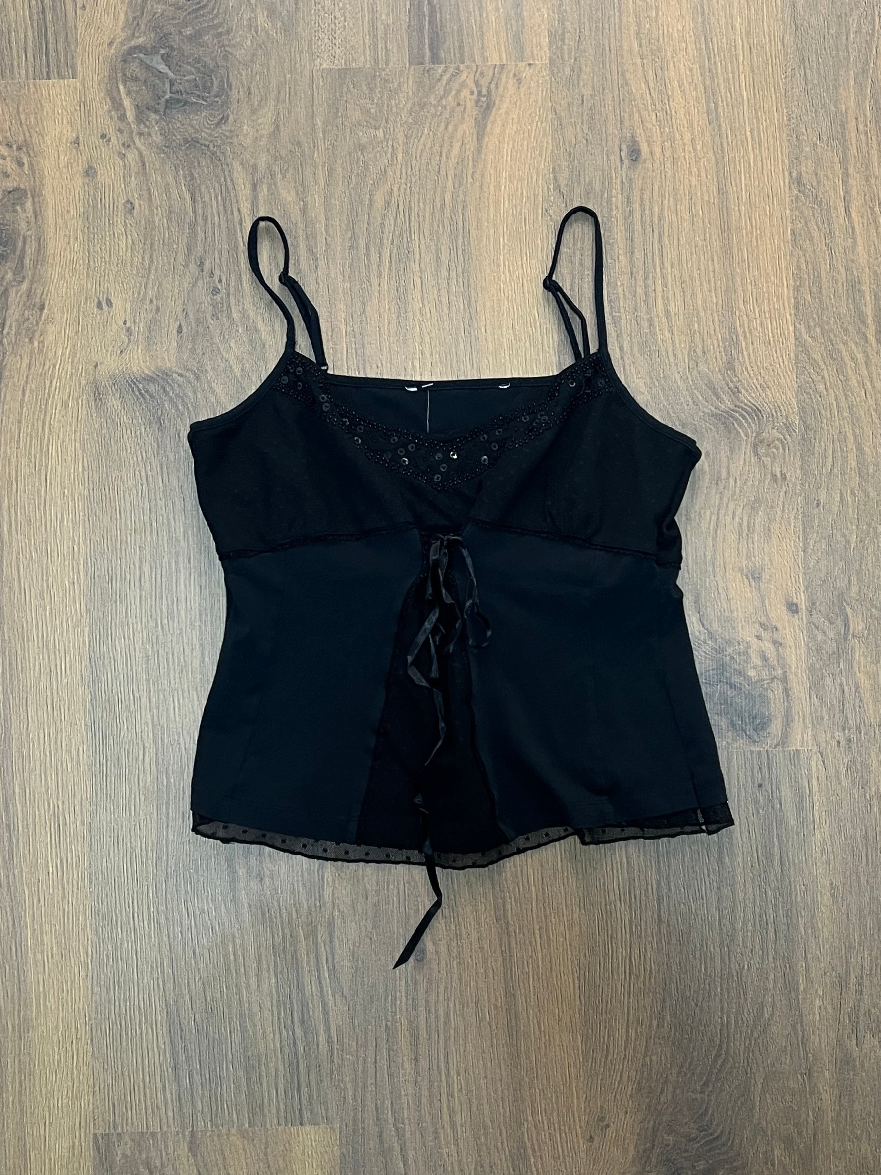 Black Corset Top🙋‍♀️ (M)