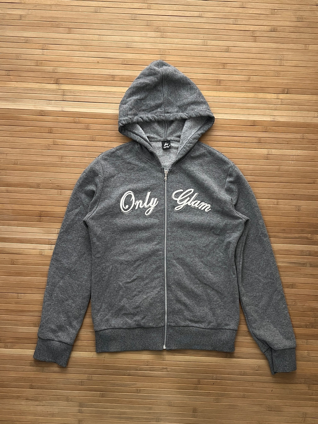 Only Glam Zip Up Hoodie (M)