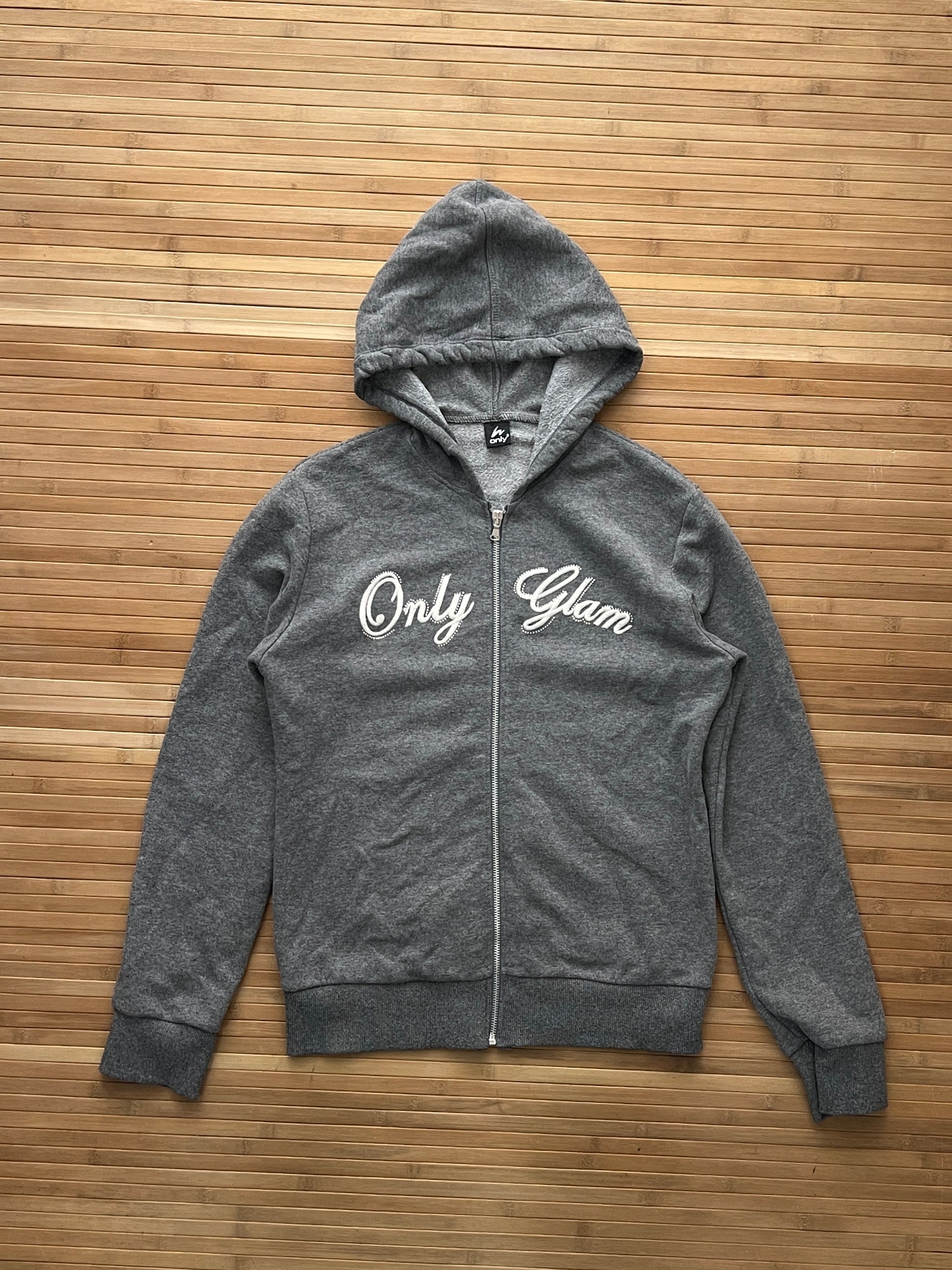 Only Glam Zip Up Hoodie (M)