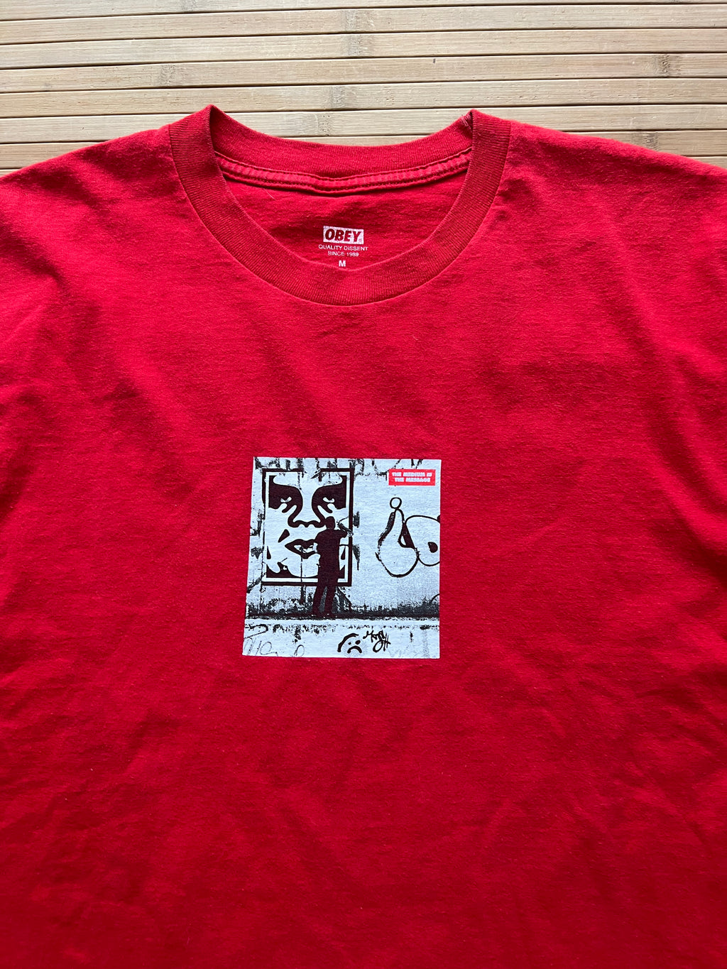 Obey Box Logo Tshirt (M)