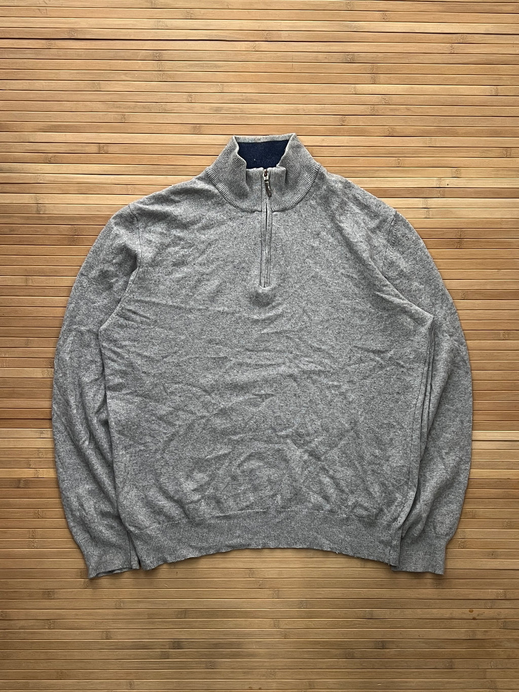 Grey Quarter Zip (M)