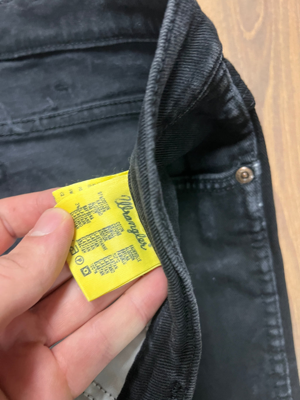 Wranglers Black Jeans (34x30)