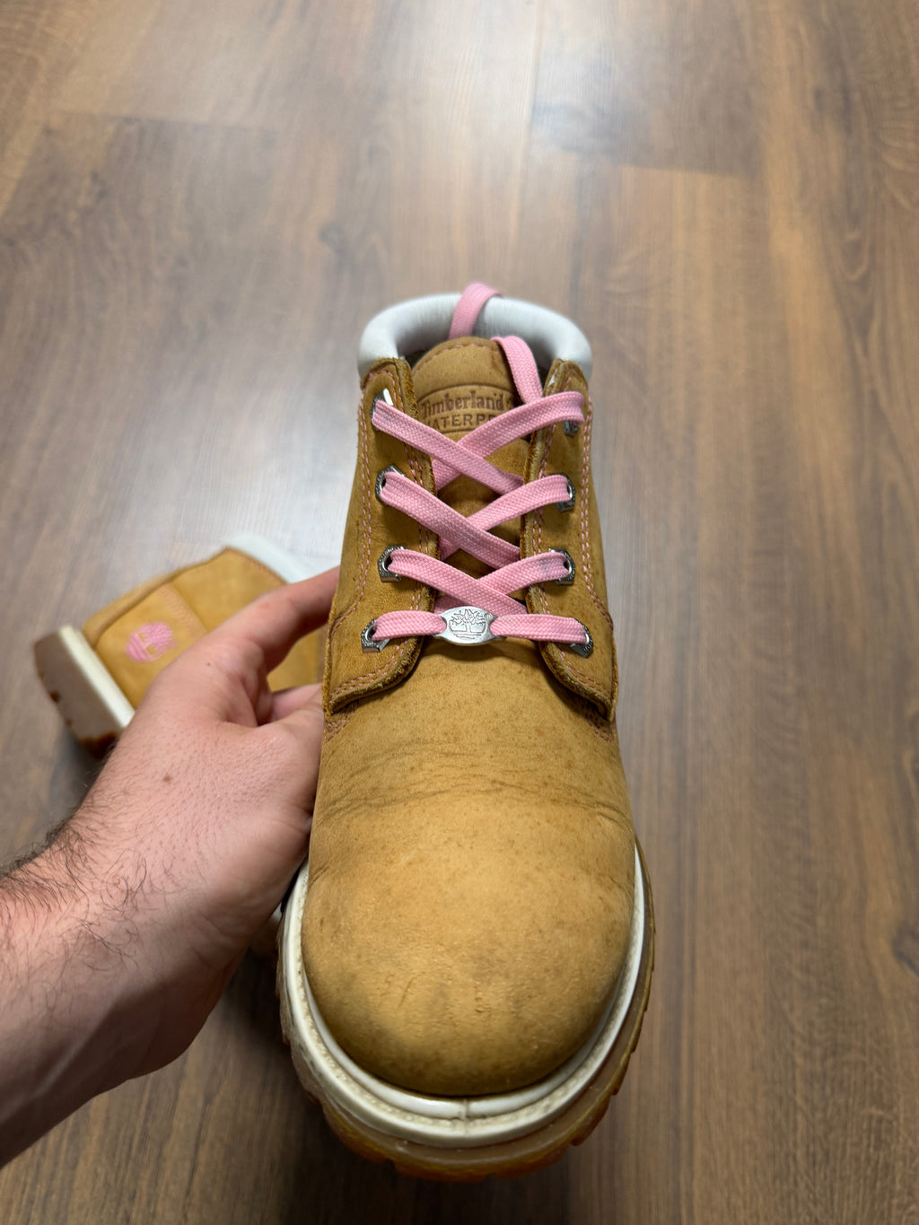 Timberland Pink Laces (39)