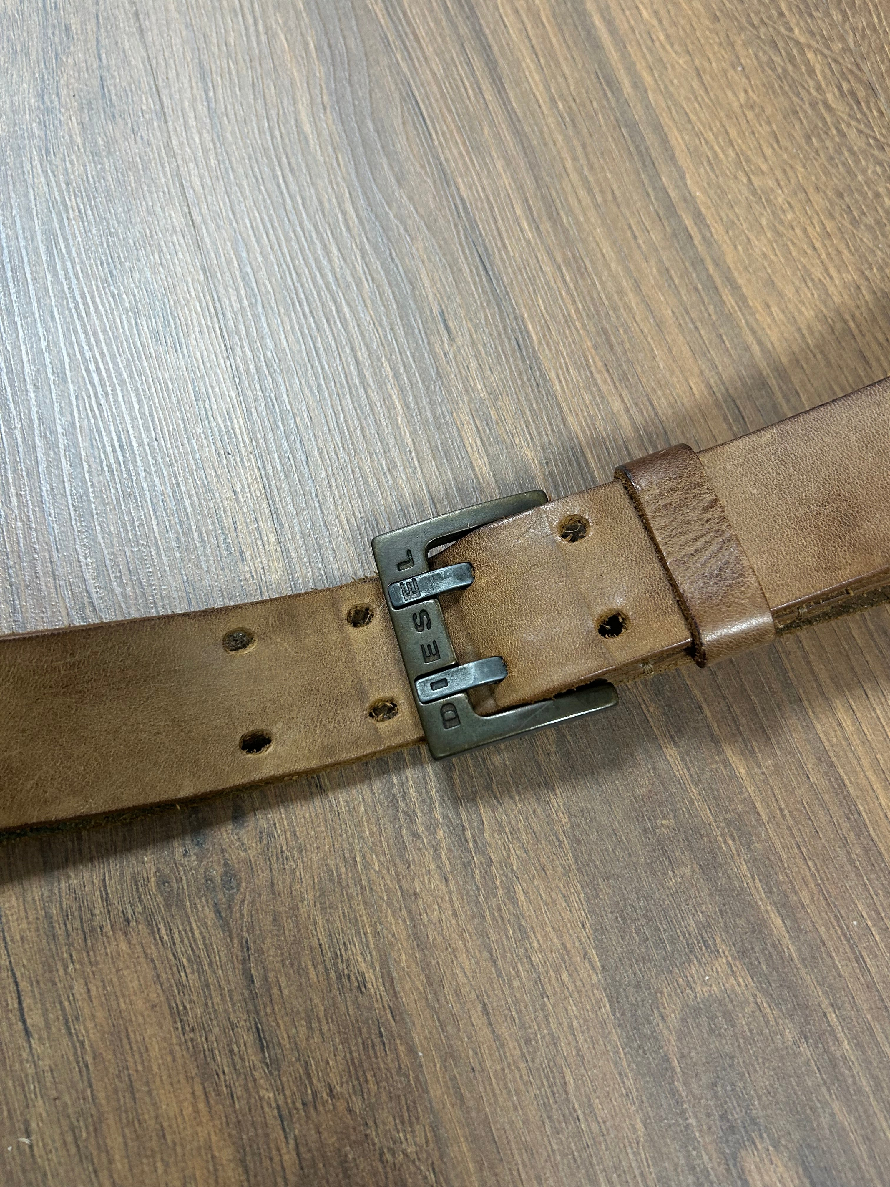 Diesel Vintage Leather Belt (33/38)