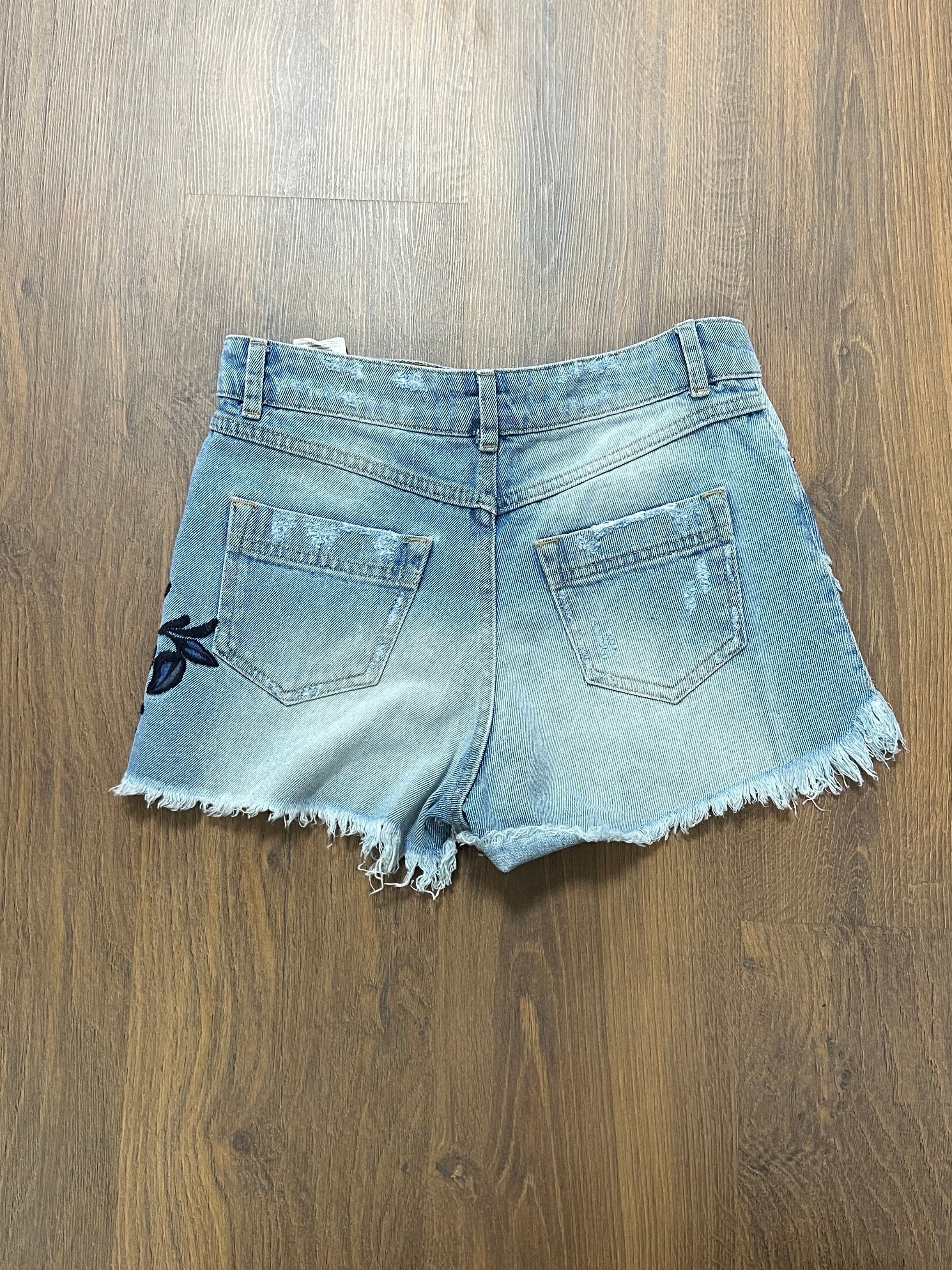Flower Embroidery Shorts🙋‍♀️ (28)