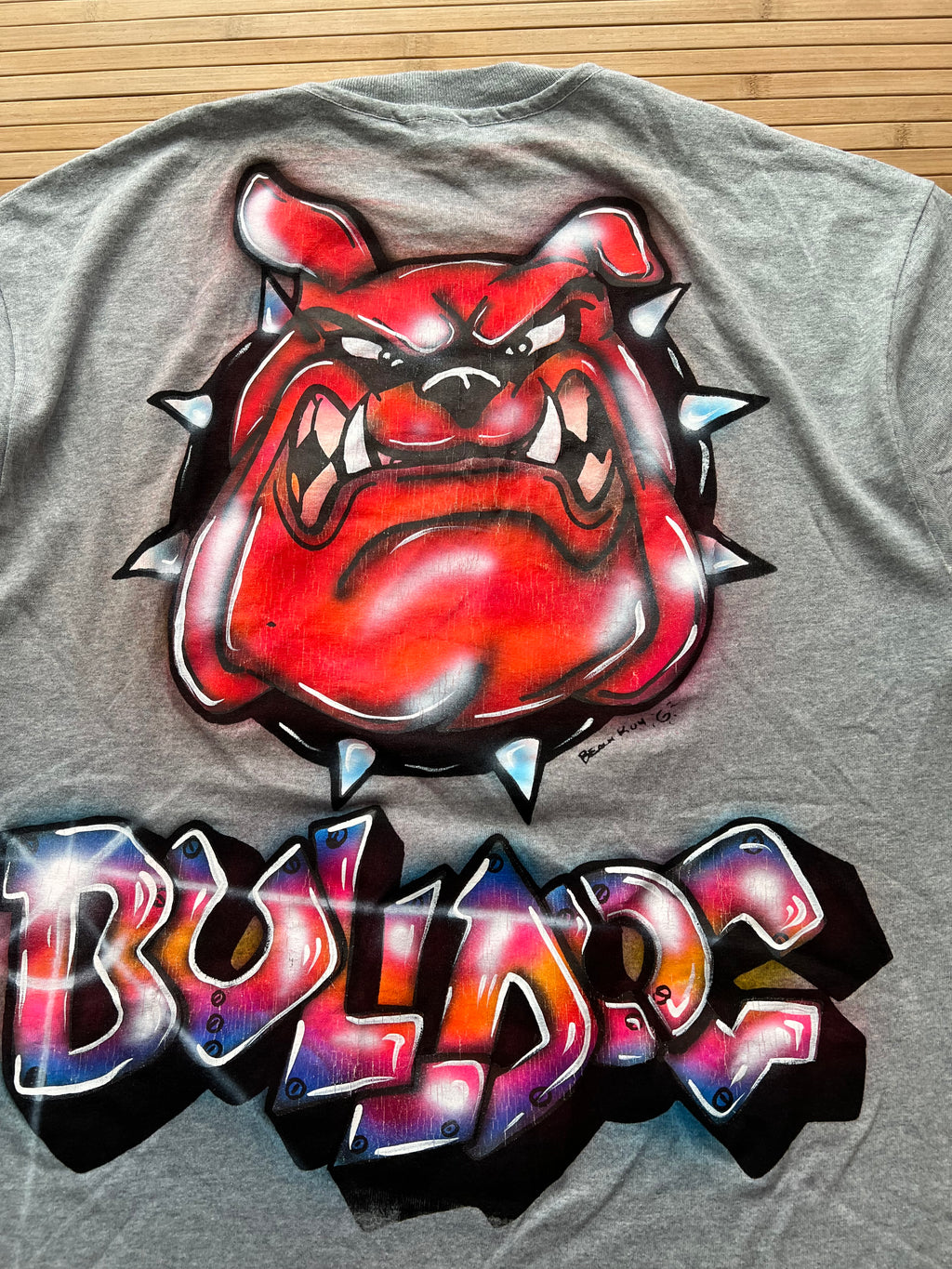 Bulldog Graffiti 90s T-Shirt (XL)