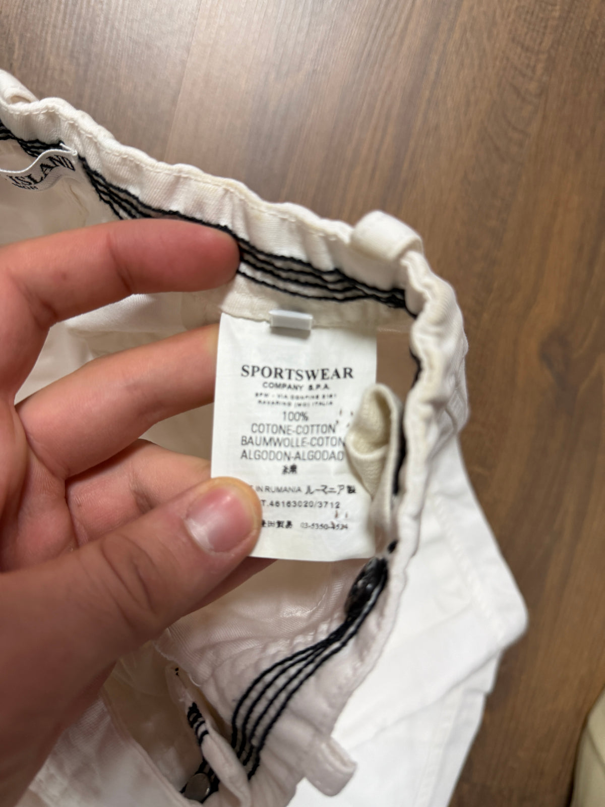 Stone Island Junior Cargos (6Yrs)