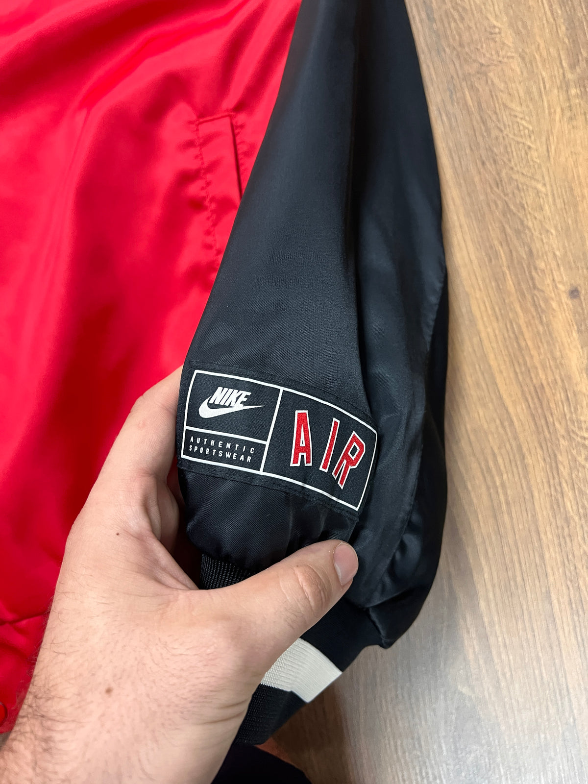 Nike Satin Bomber Jacket (XL)