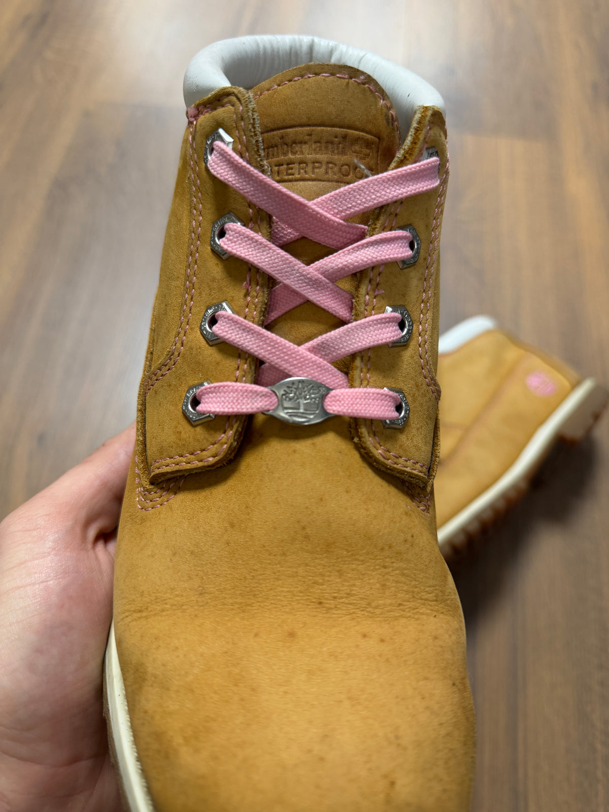 Timberland Pink Laces (39)