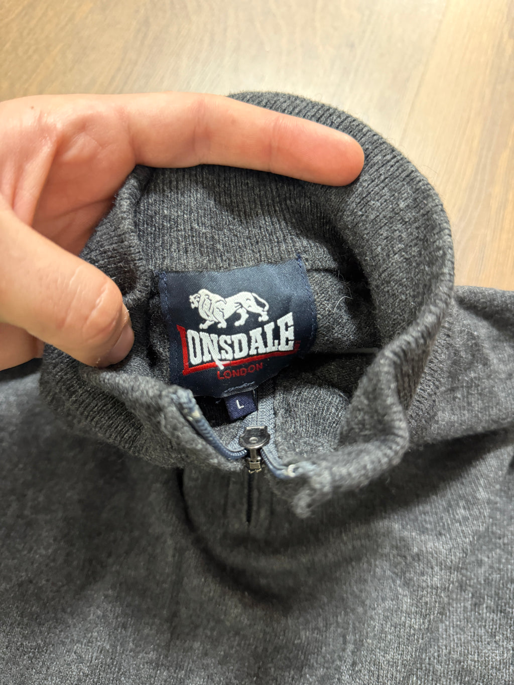 Lonsdale Quarter Zip (L)