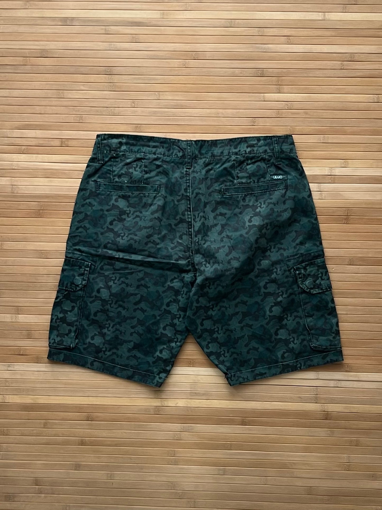Liu Jo Camo Cargo Shorts (32)