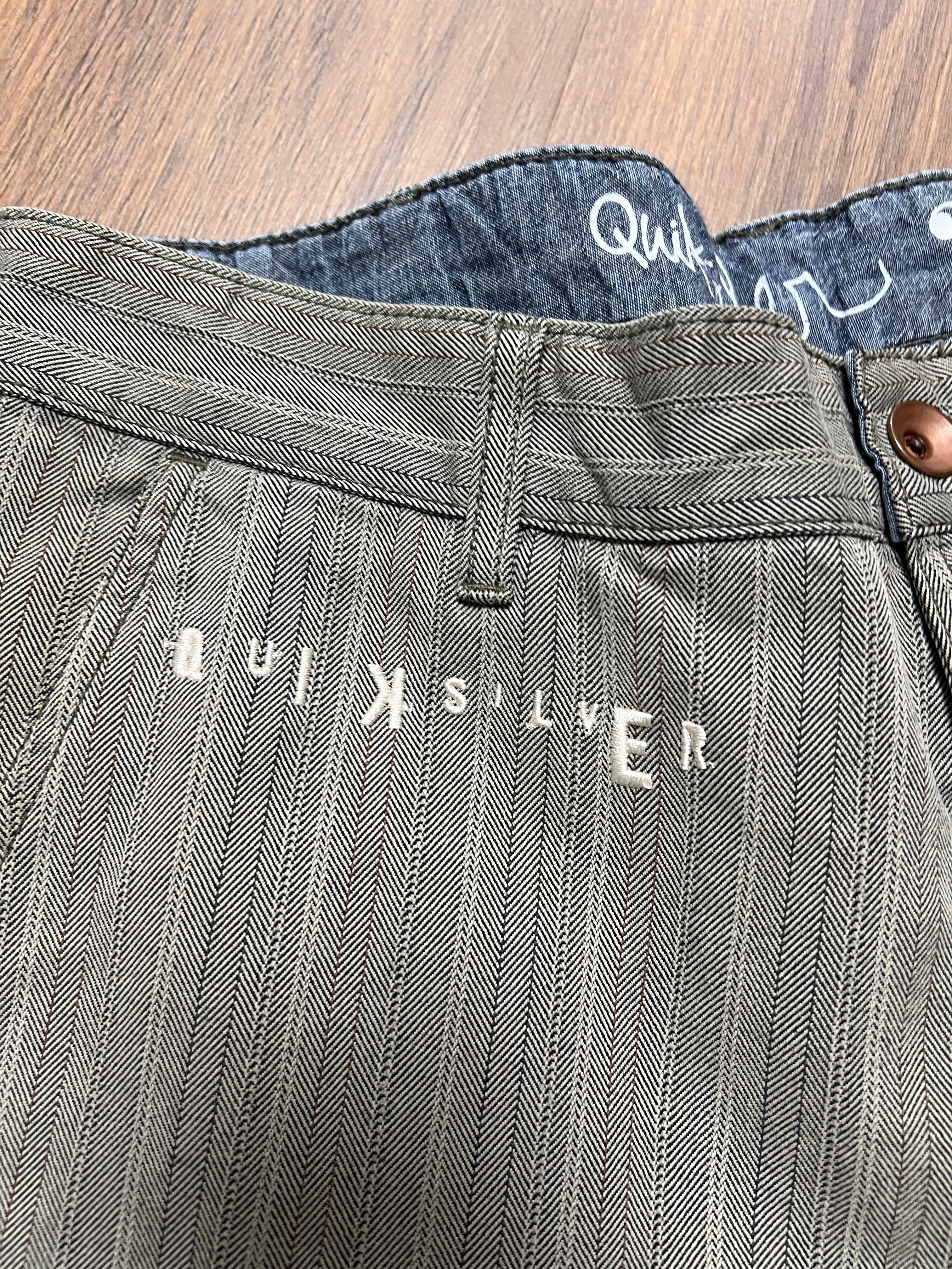 Quicksilver Striped Pants (32x30)