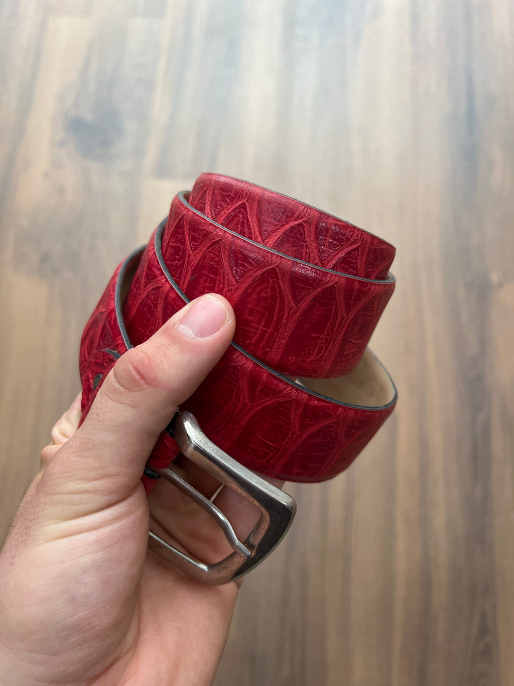 Anaconda Snake Skin Belt (34)