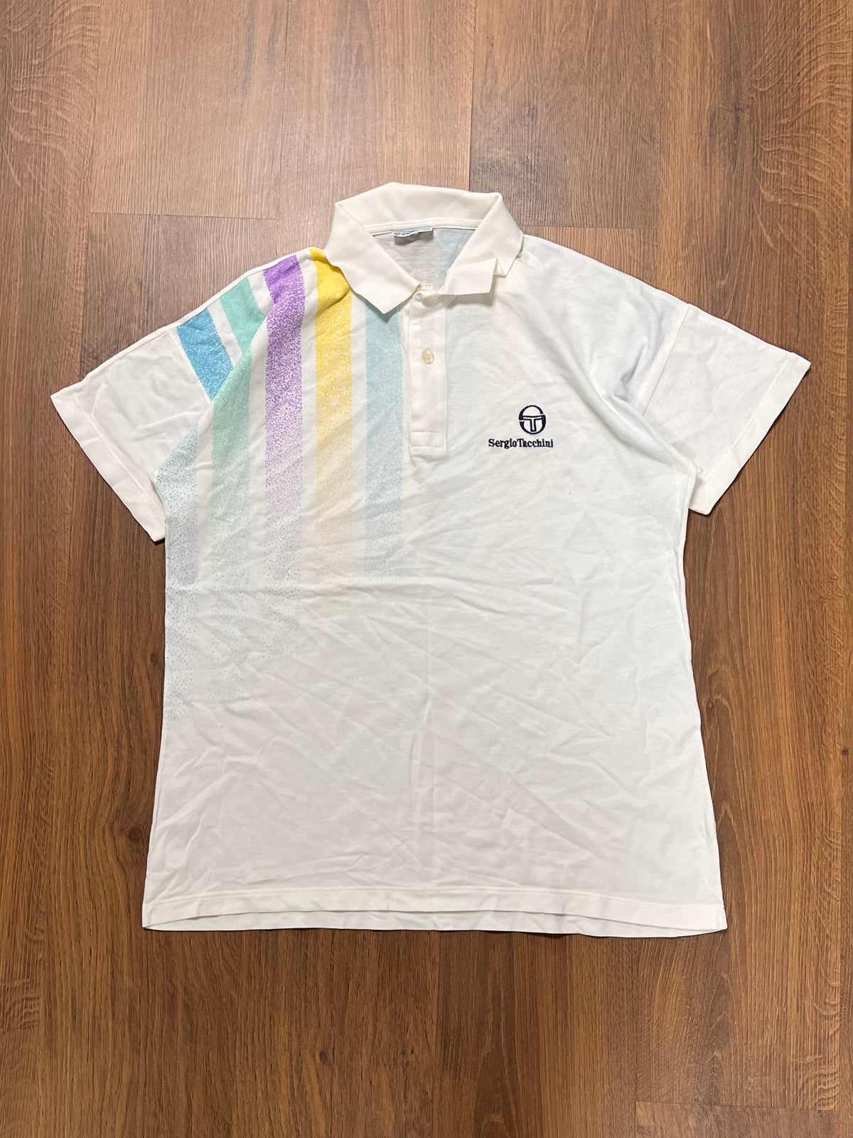 90s Sergio Tacchini Polo Tee (M)