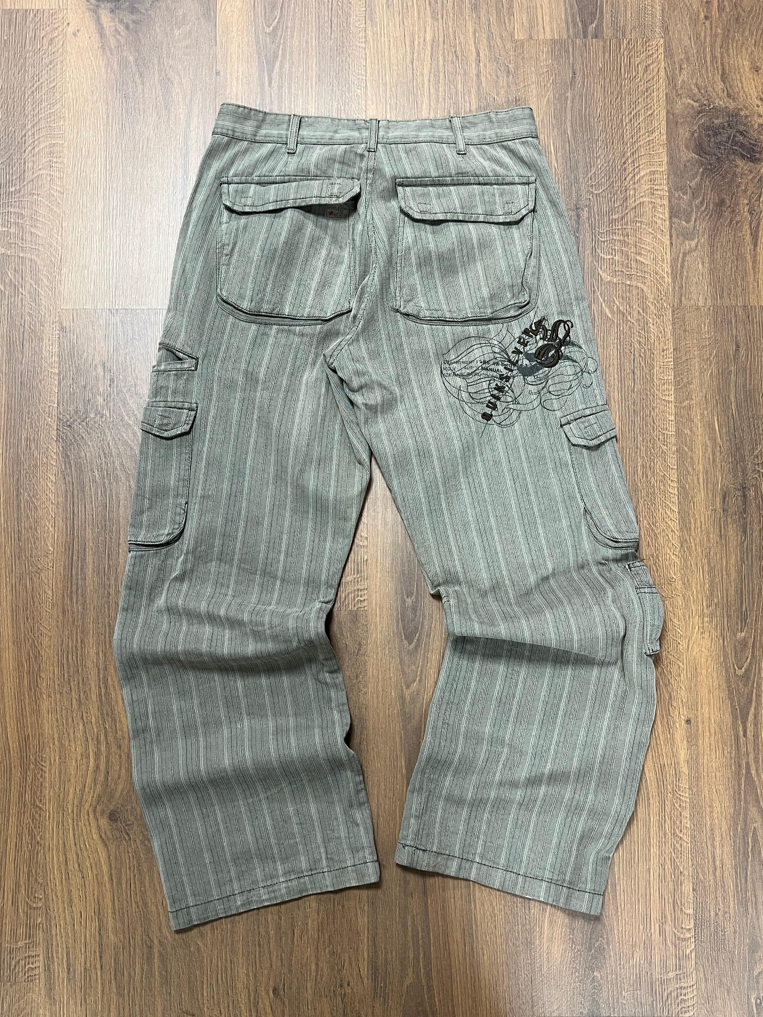 Quicksilver Striped Pants (32x30)