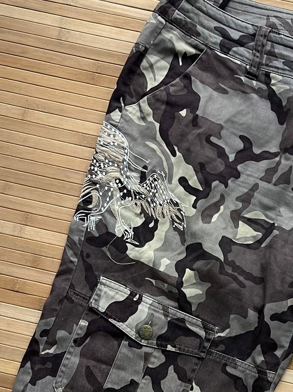 Camo Eagle Shorts (38)
