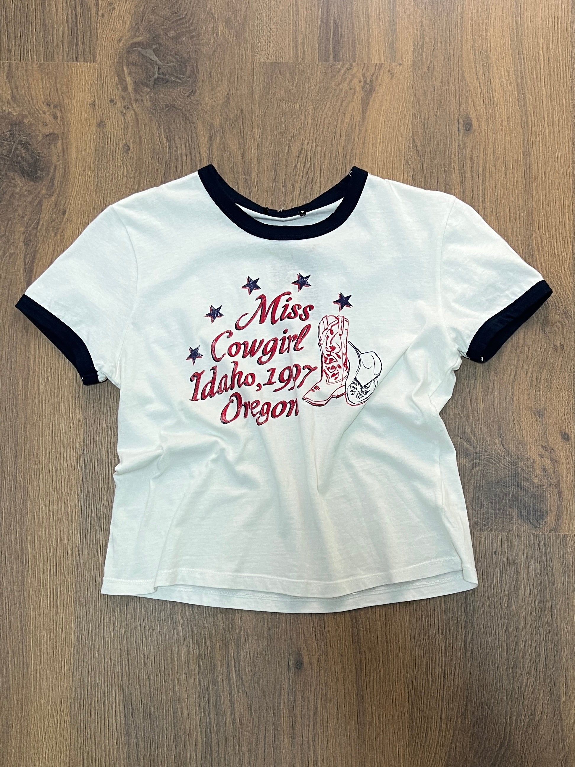 Cowgirl Crop Top🙋‍♀️ (M)
