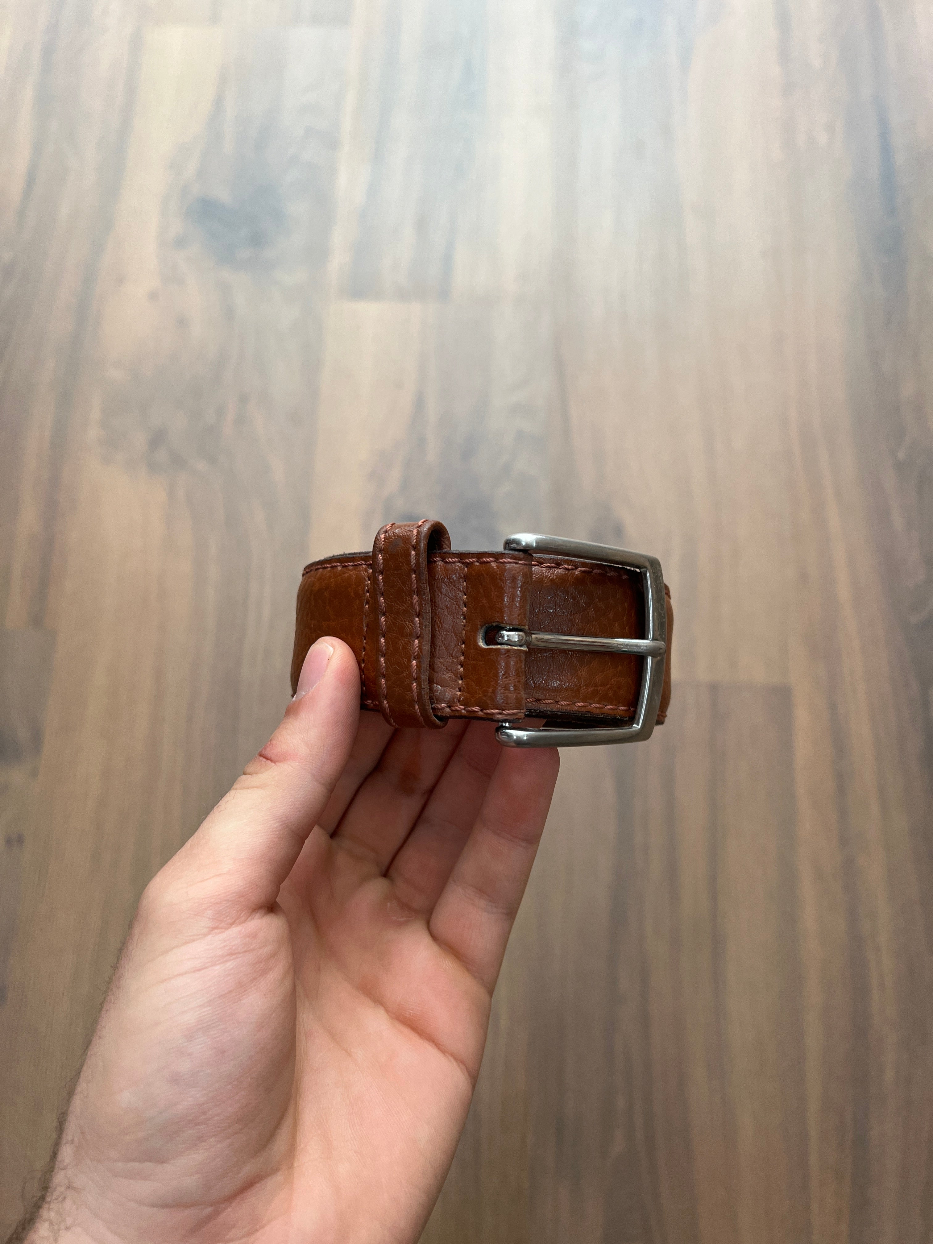 Brown Leather Belt (32)