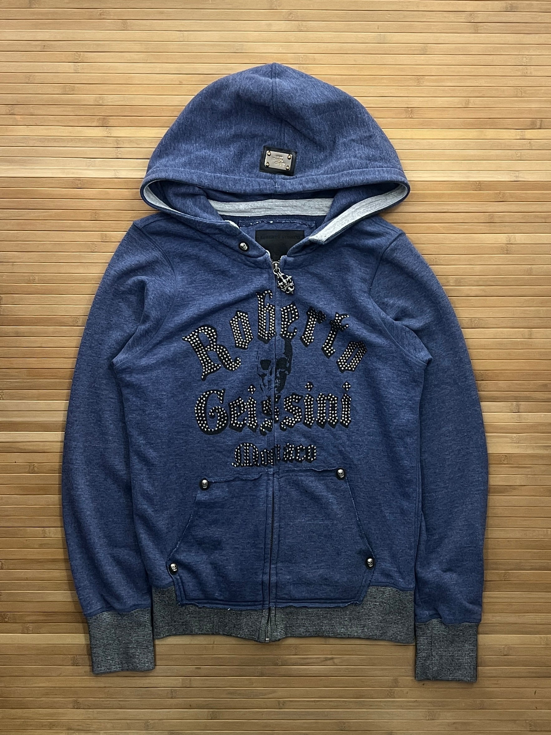 Roberto Geissini Stooded Zip Up Hoodie 🙋‍♀️ (L)