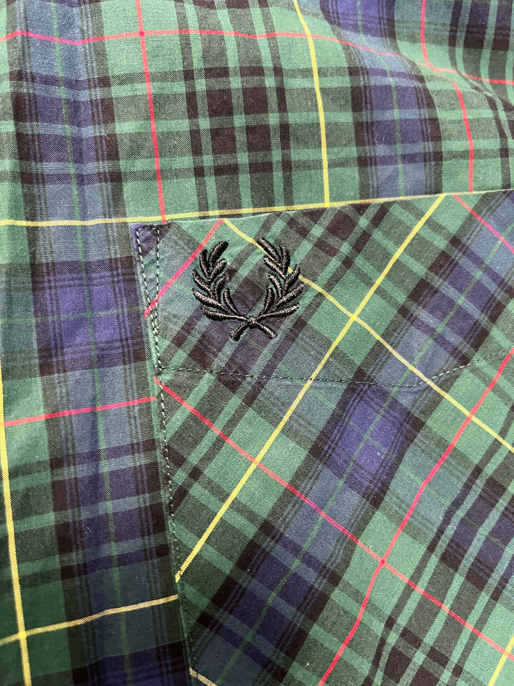 Fred Perry Chequered Shirt ( L)