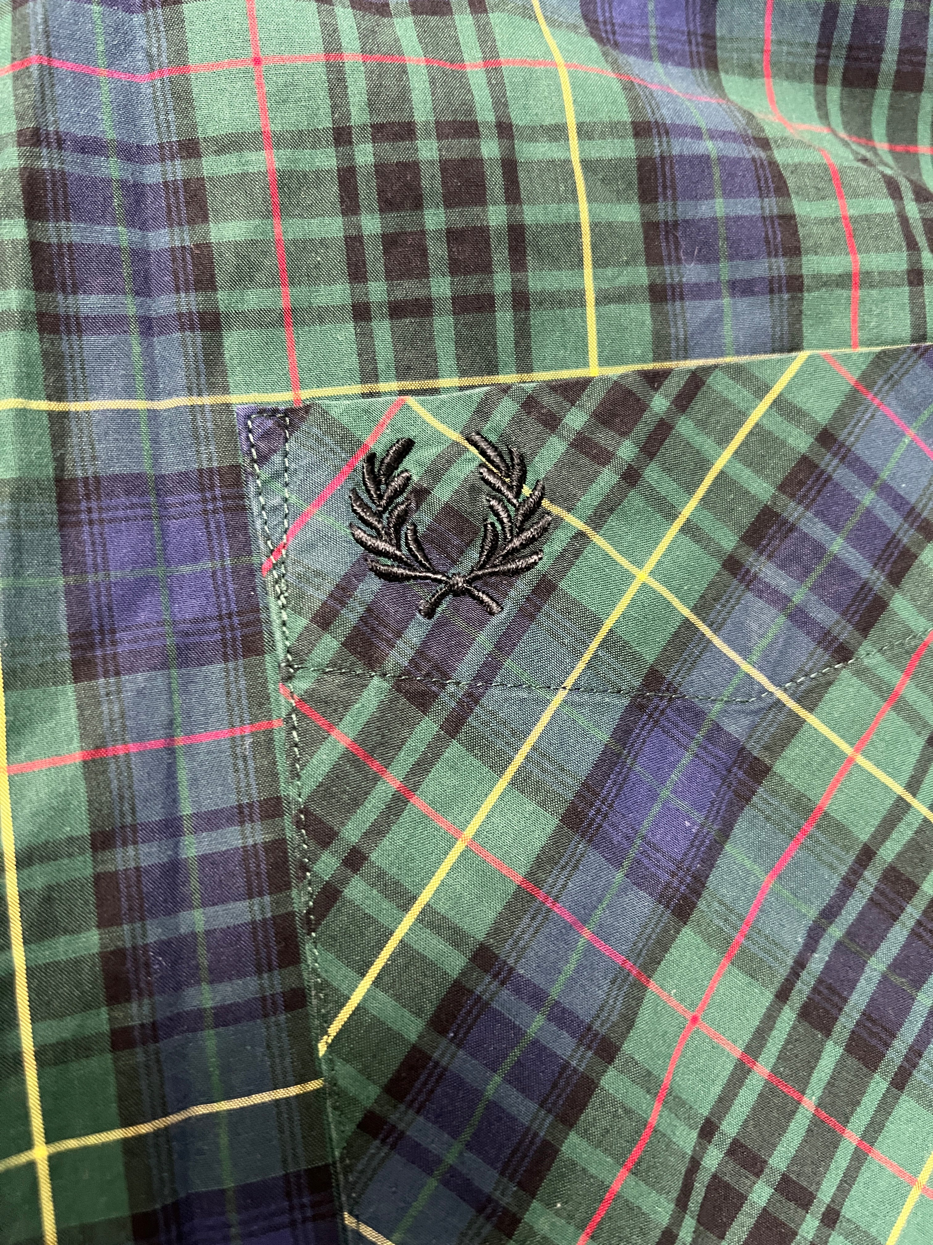 Fred Perry Chequered Shirt ( L)