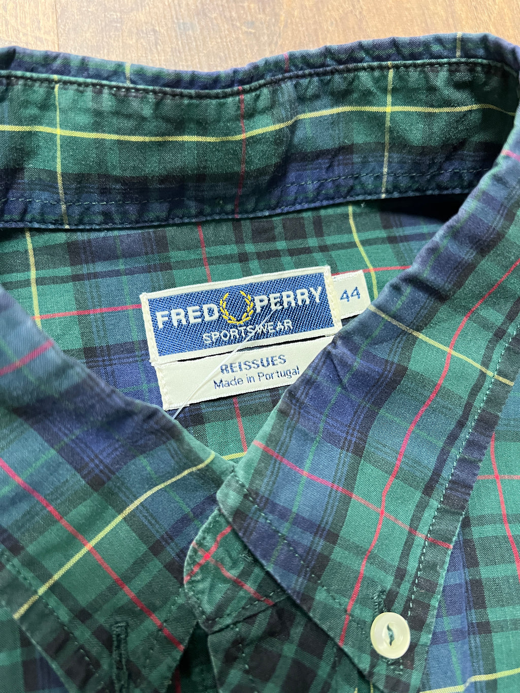 Fred Perry Chequered Shirt ( L)